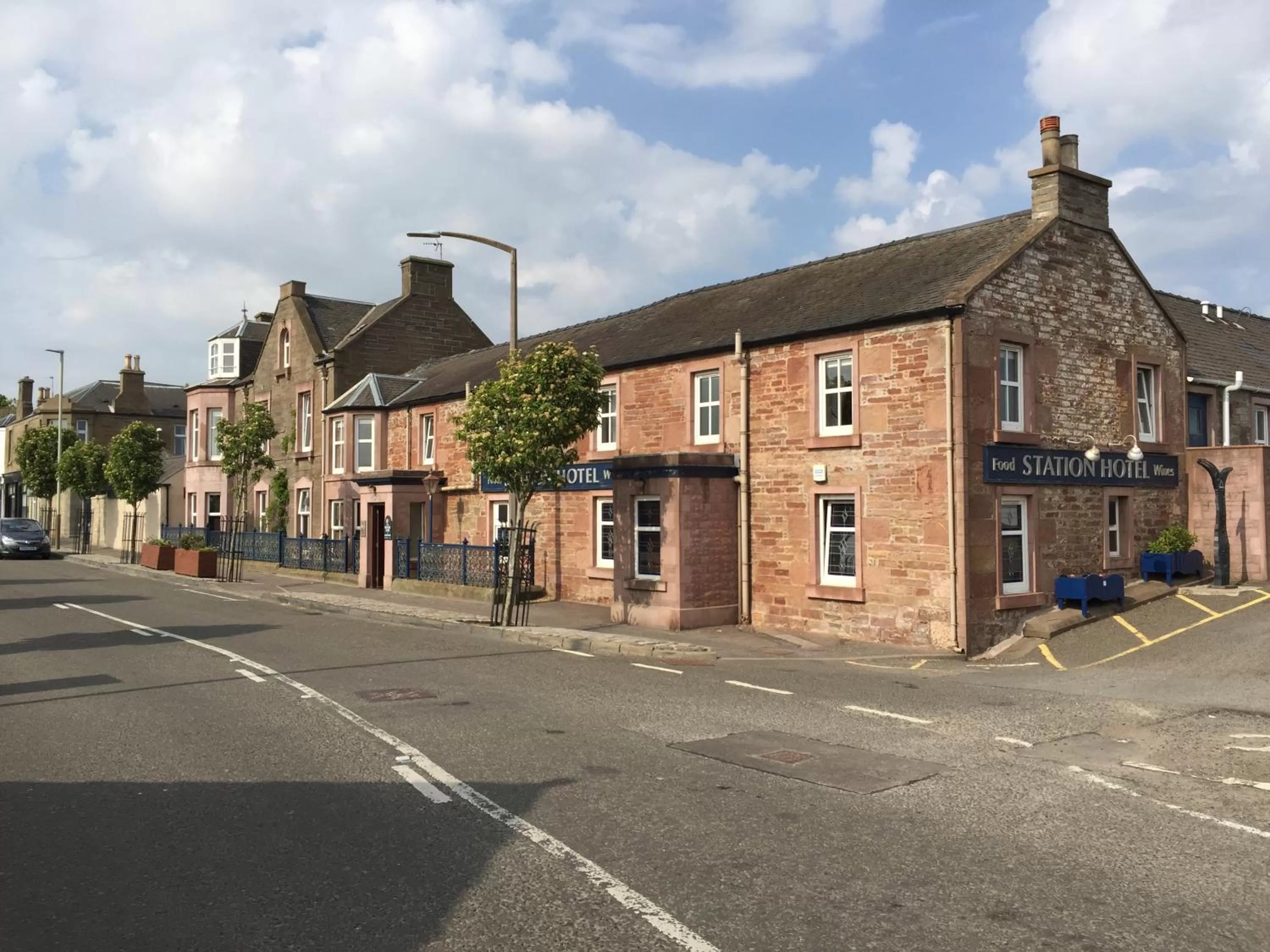 Facade/entrance in The Station Hotel