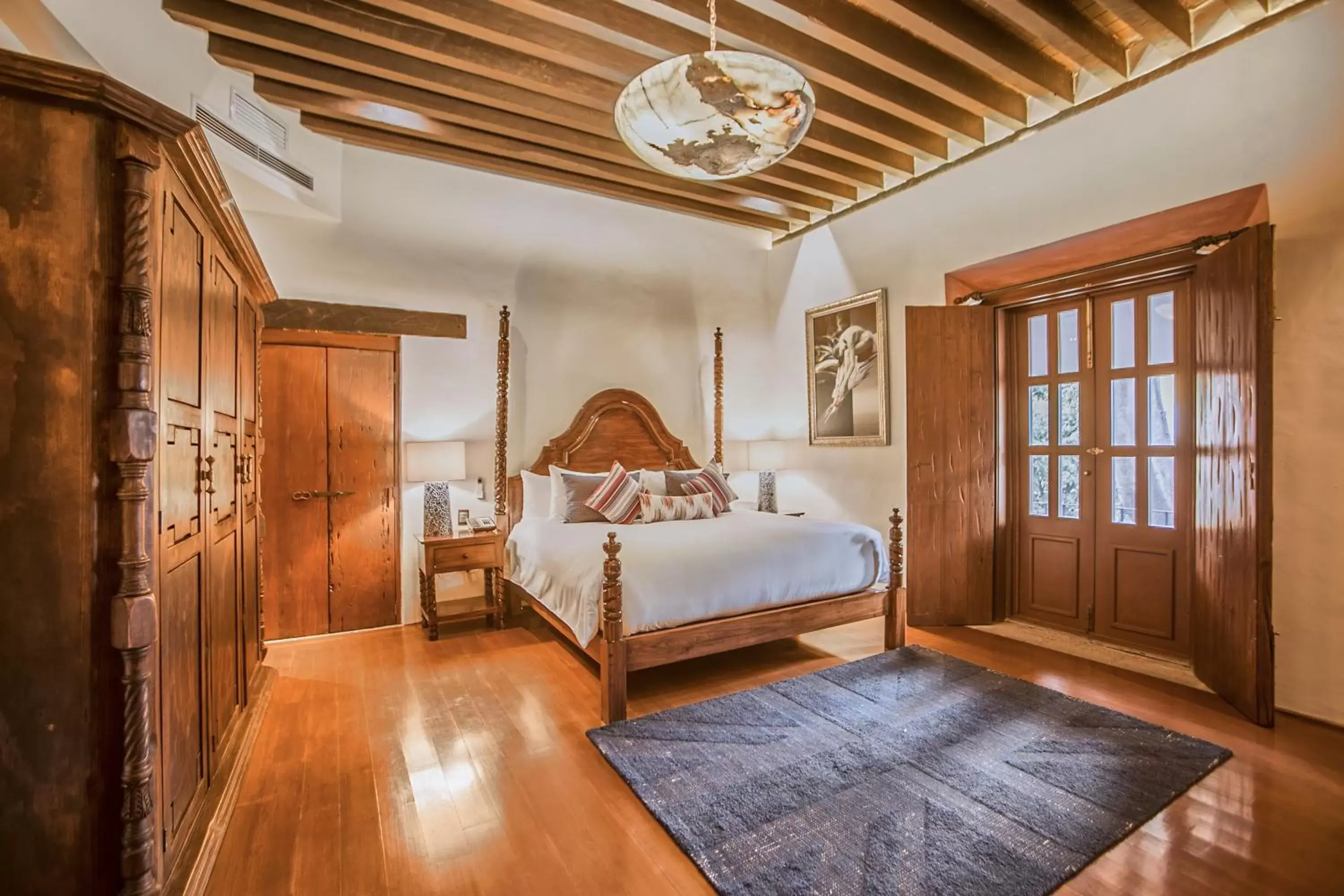 Bed in Casona de los Sapos Hotel Boutique