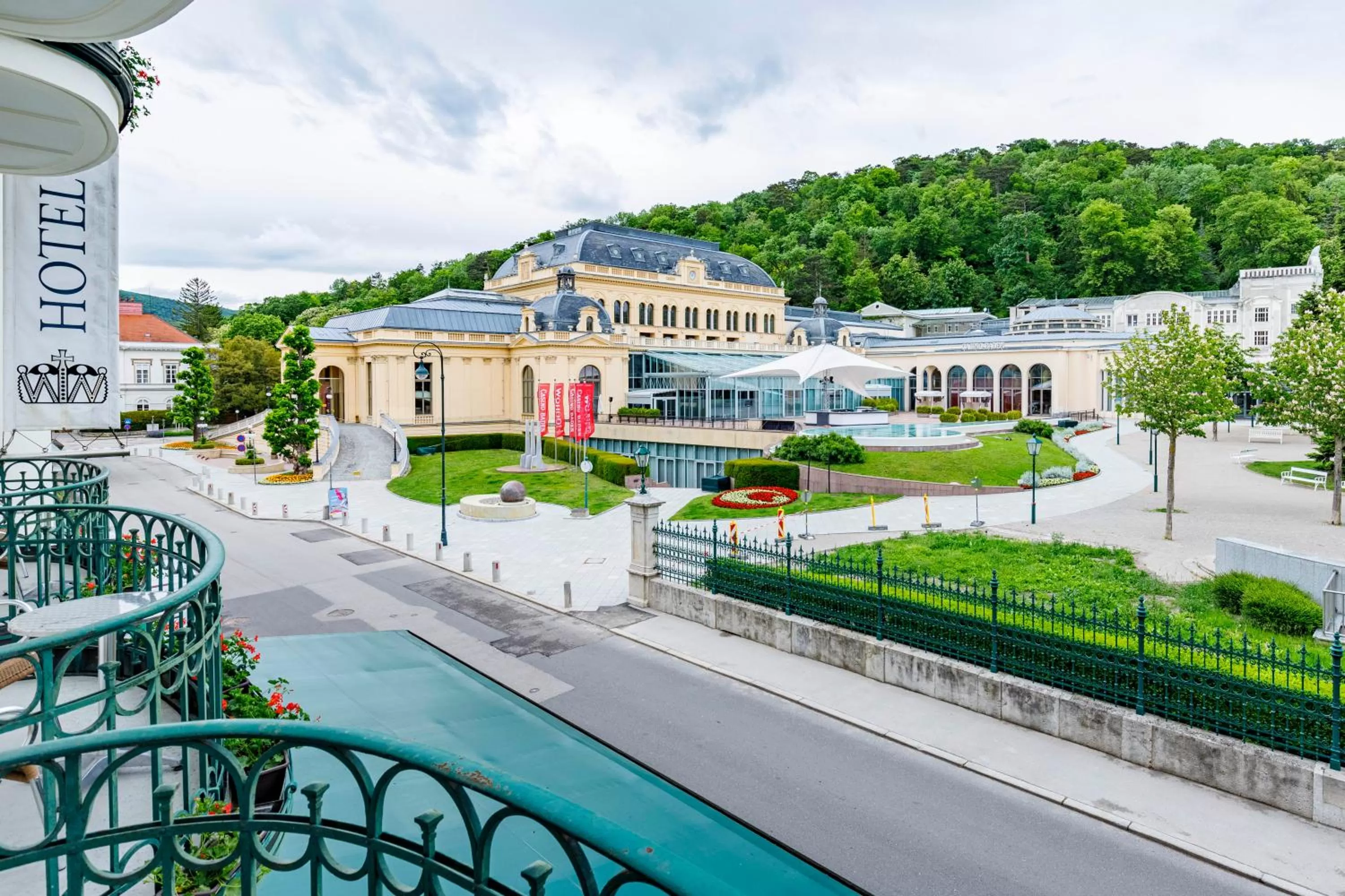 Balcony/Terrace in Hotel Herzoghof