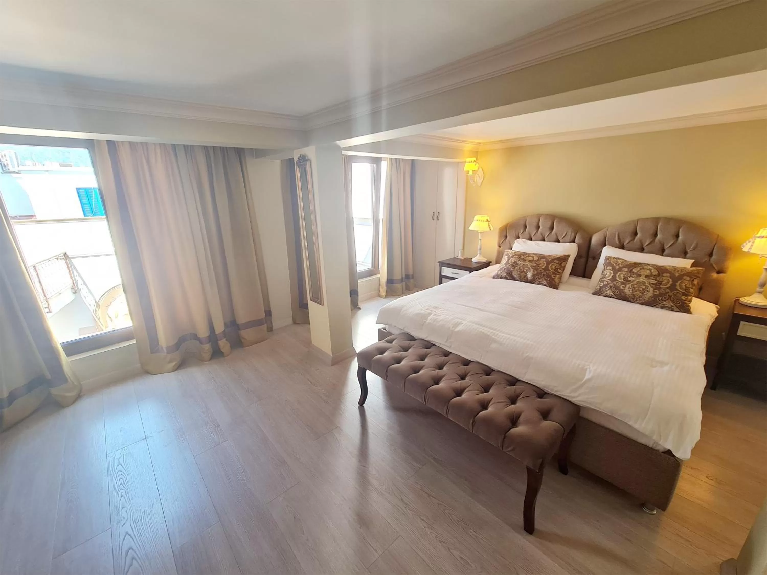 Bed in SOFIA BOUTIQUE HOTEL