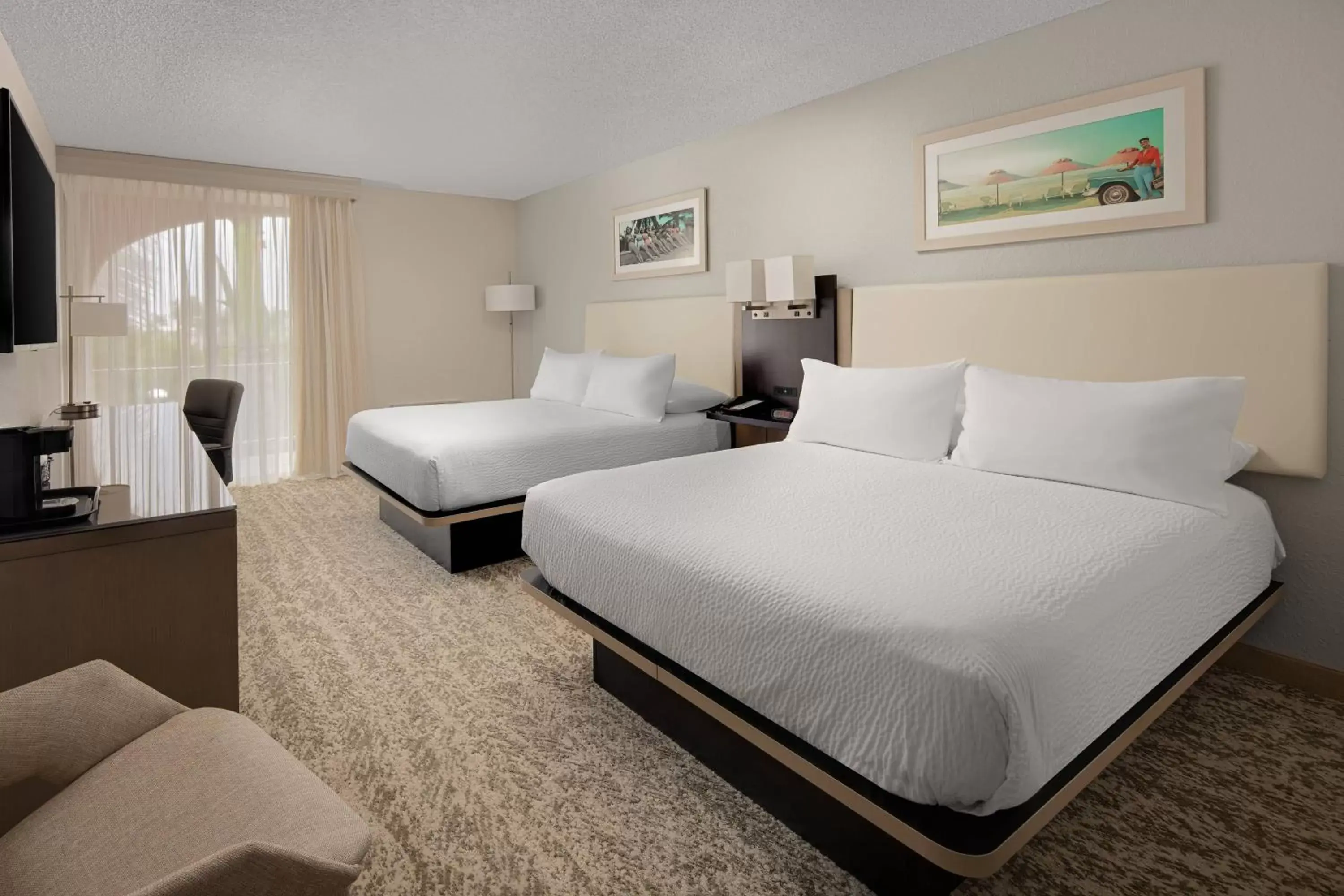 Photo of the whole room, Bed in Fairfield Inn and Suites by Marriott Palm Beach