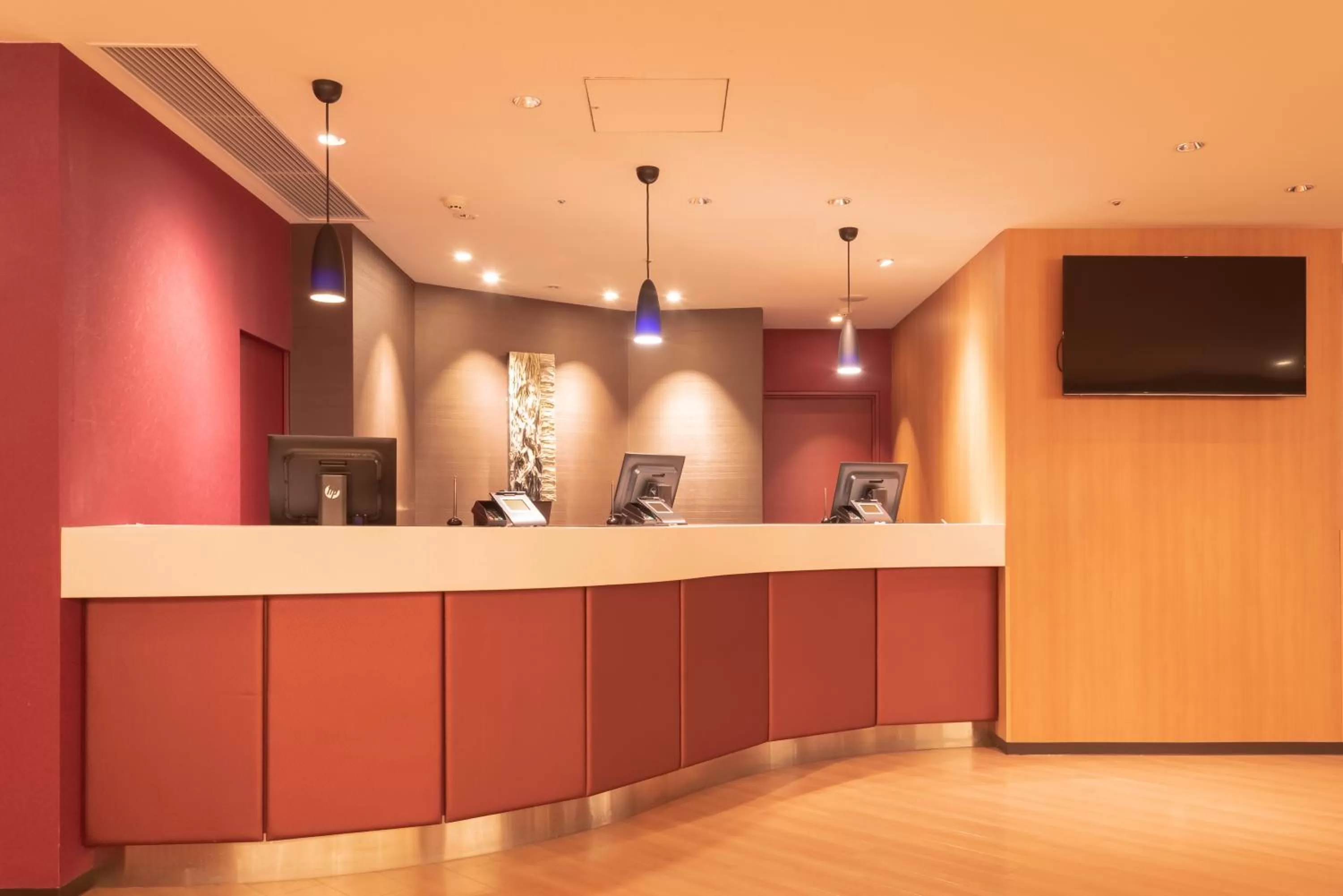 Lobby or reception in E Hotel Higashi Shinjuku