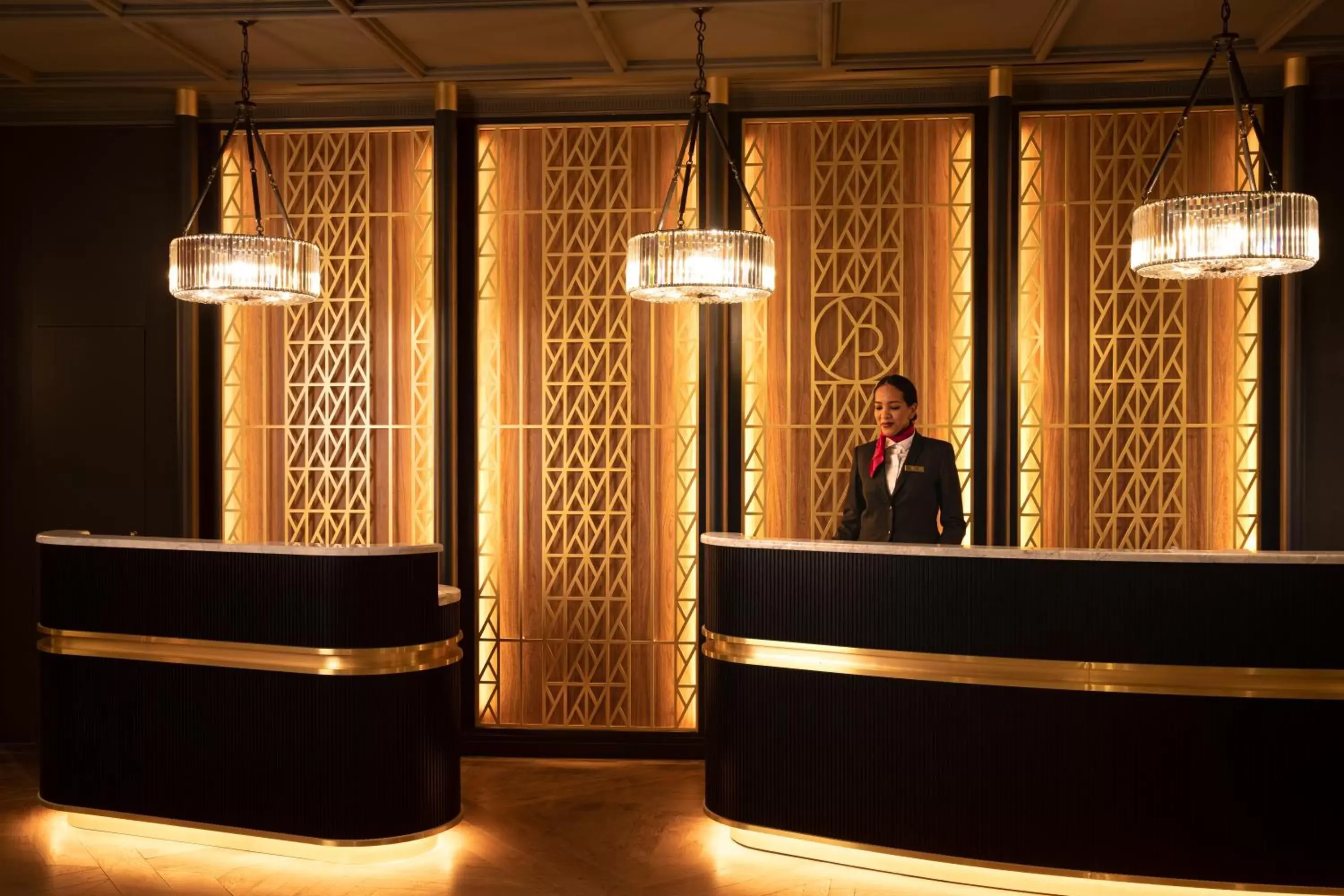 Lobby or reception in Maison Rouge Strasbourg Hotel & Spa, Autograph Collection Lobby or reception in Maison Rouge Strasbourg Hotel & Spa, Autograph Collection