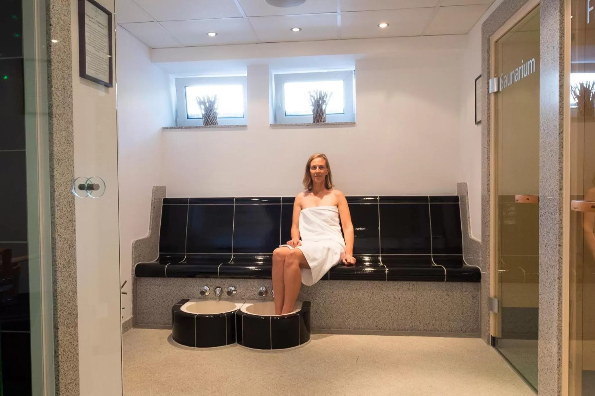 Spa and wellness centre/facilities in Hotel Savoy Hannover