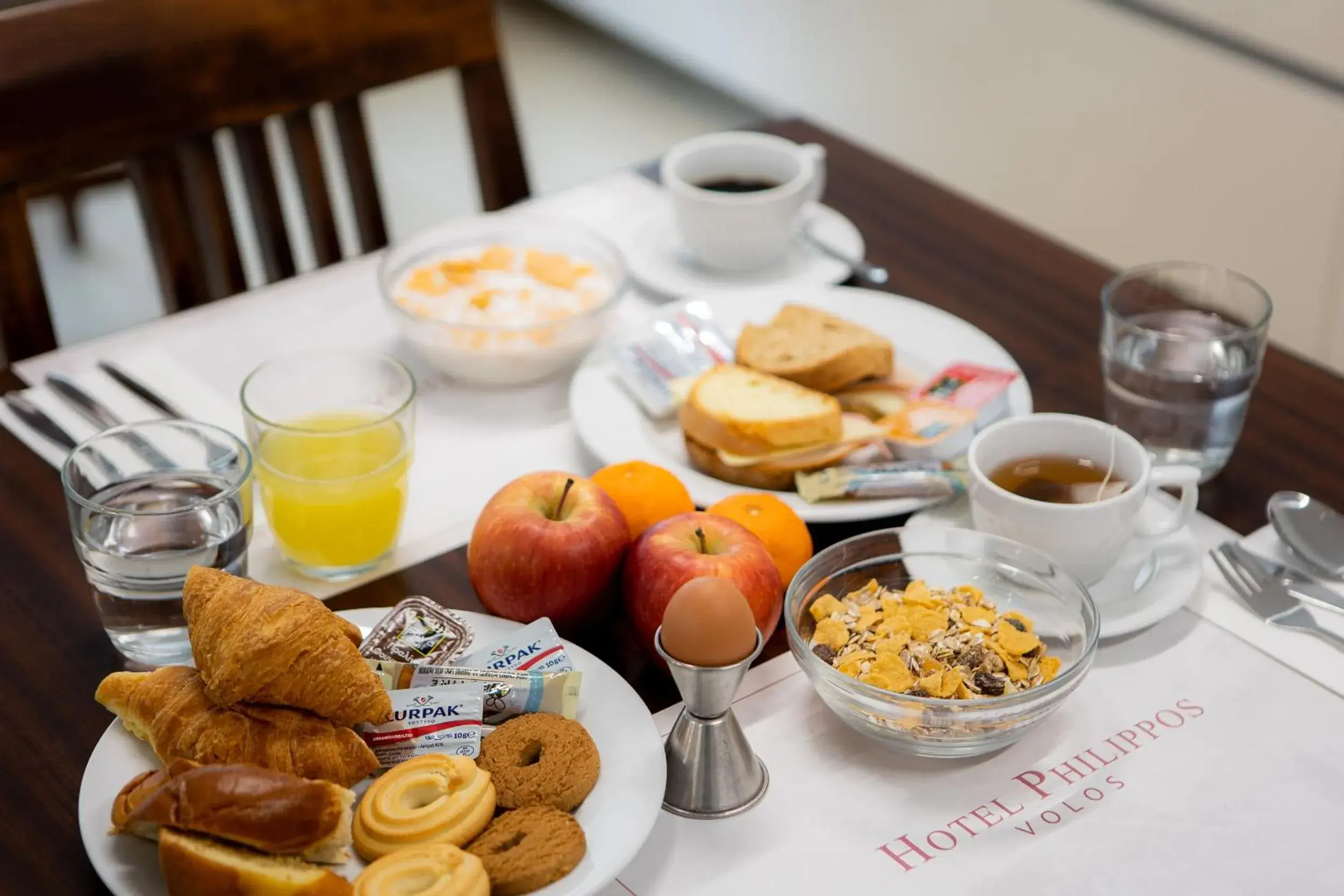 Breakfast in Hotel Philippos