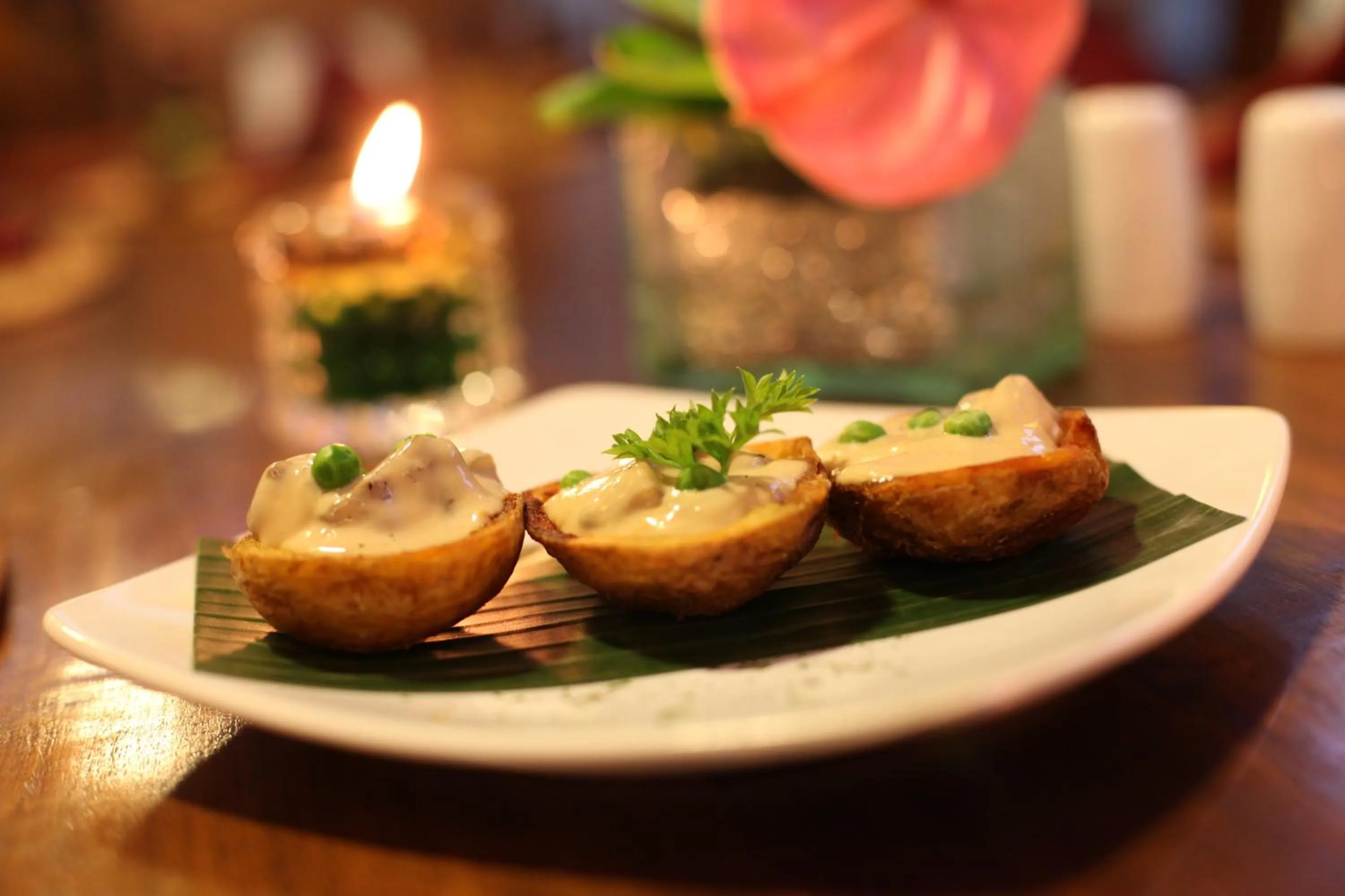Food close-up in Villa Damar Boutique Hotel