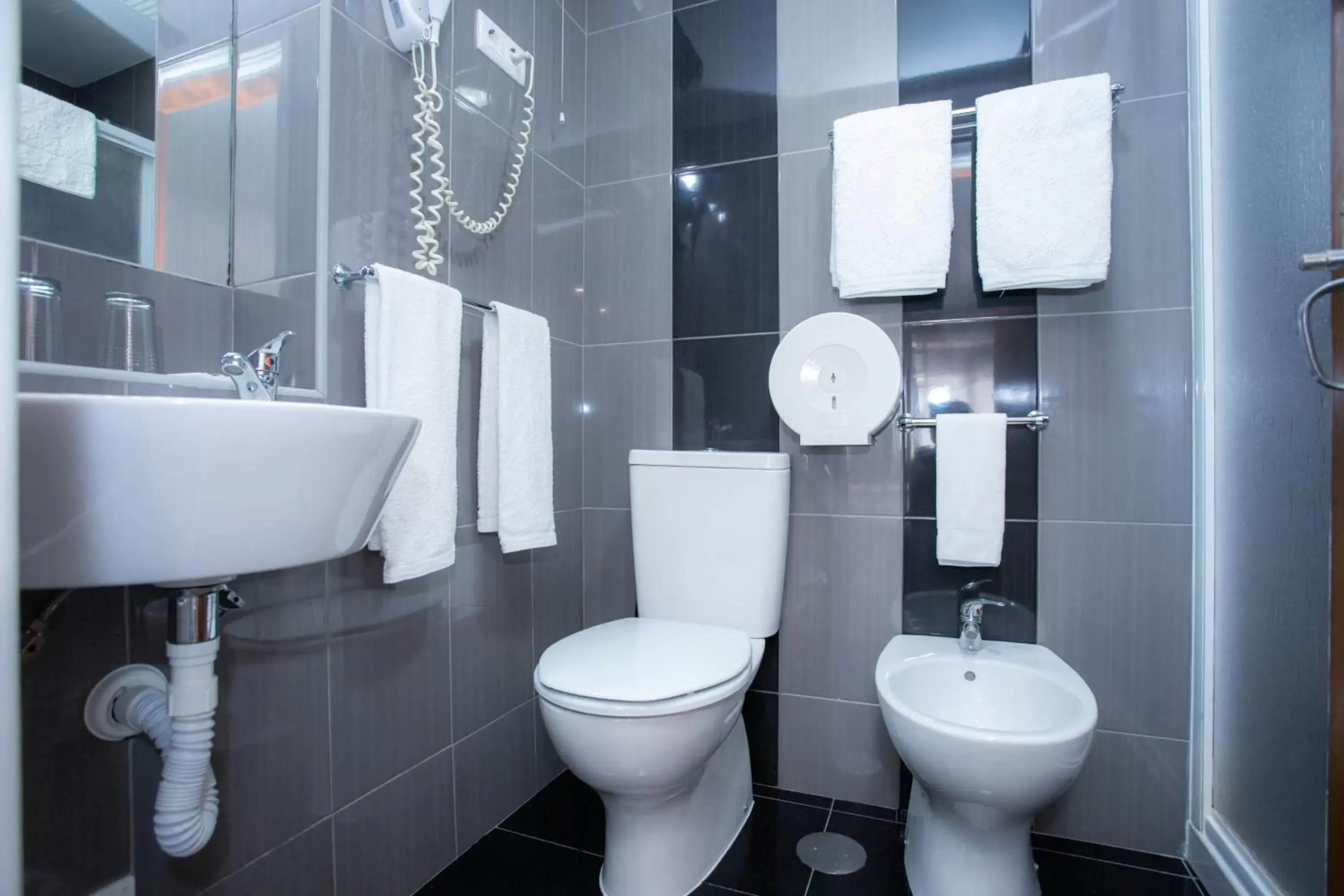 Bathroom in Hotel Domus