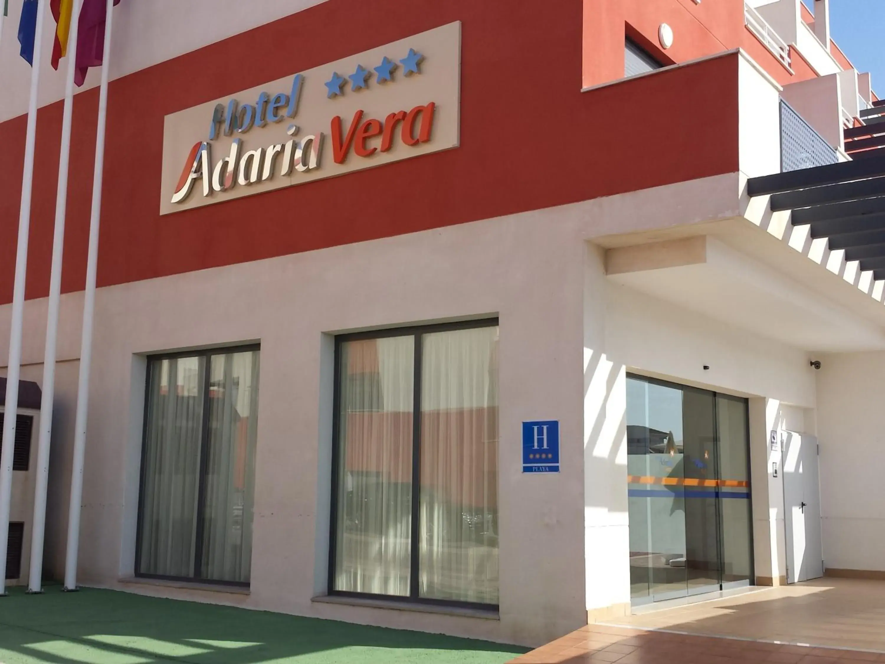 Facade/entrance in Hotel Adaria Vera