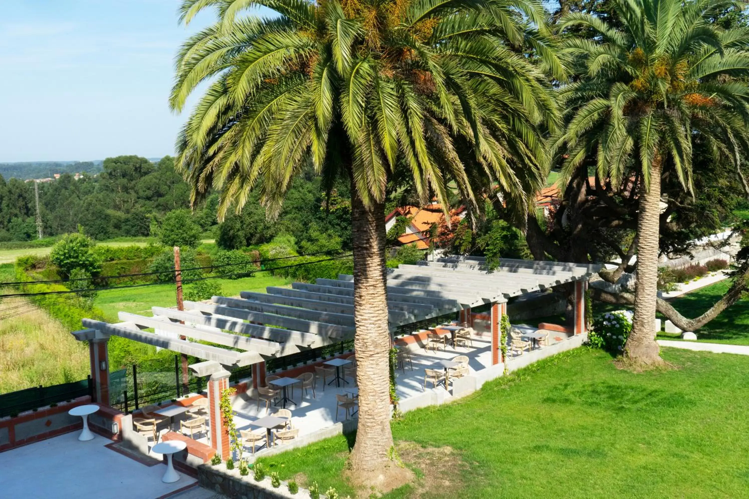 Garden in Hotel El Rosal de Cudillero