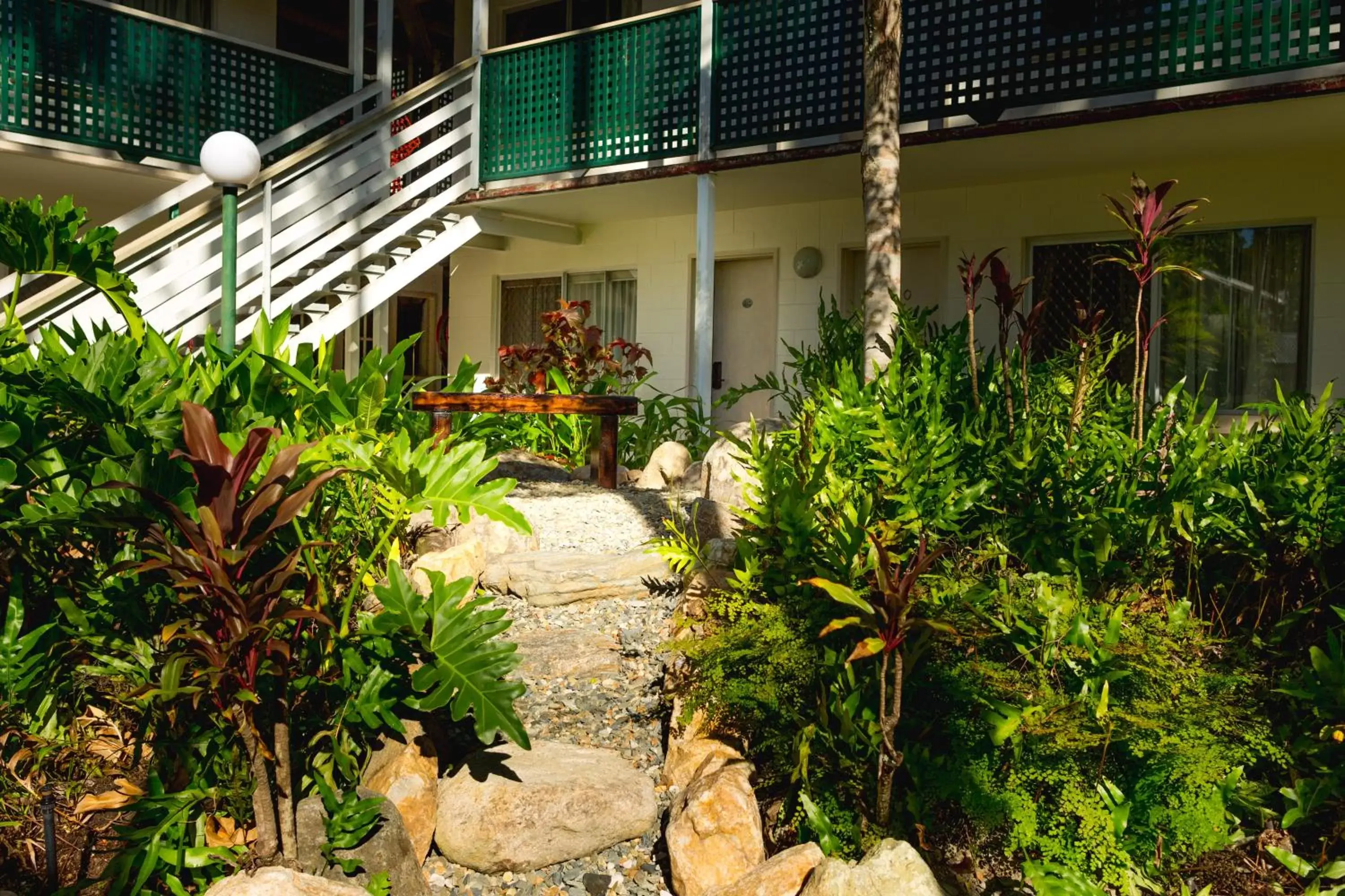 Garden, Property Building in Cairns Colonial Club Resort