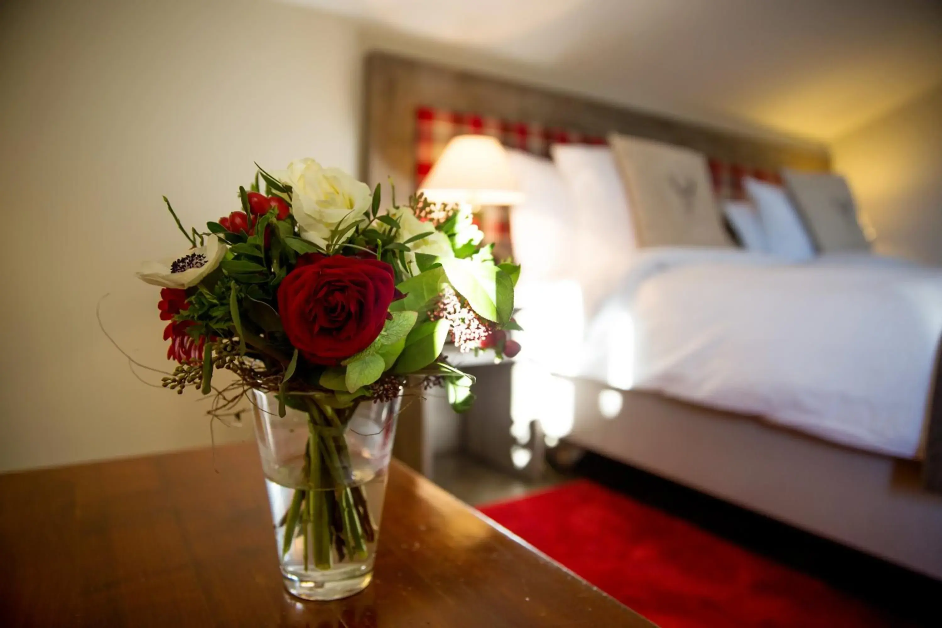 Decorative detail, Bed in Hotel Bristol Verbier