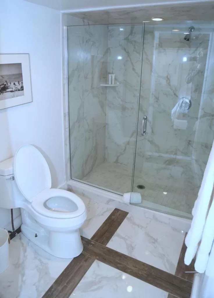 Shower in Harpoon House