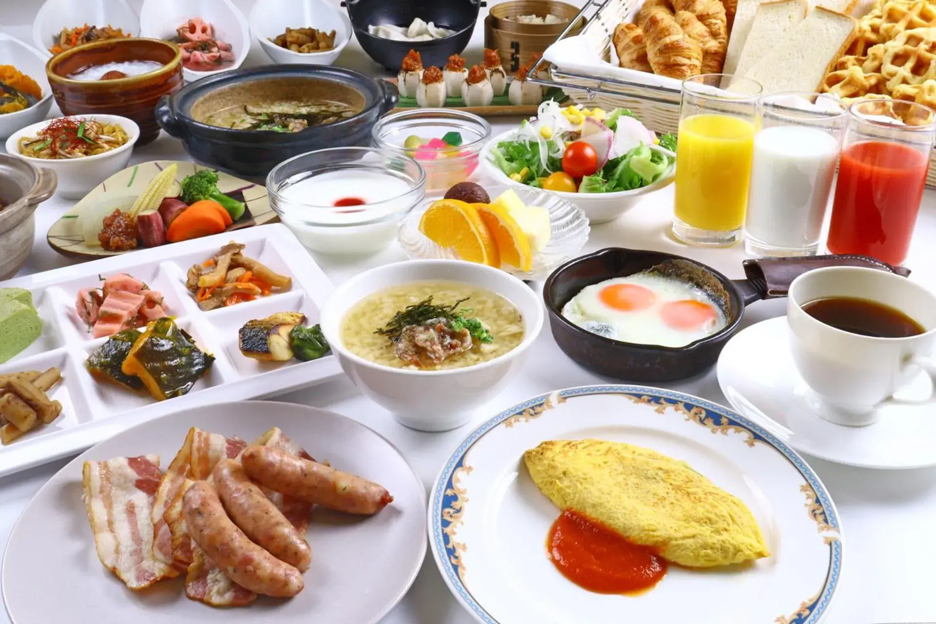 Breakfast in Gifu Miyako Hotel