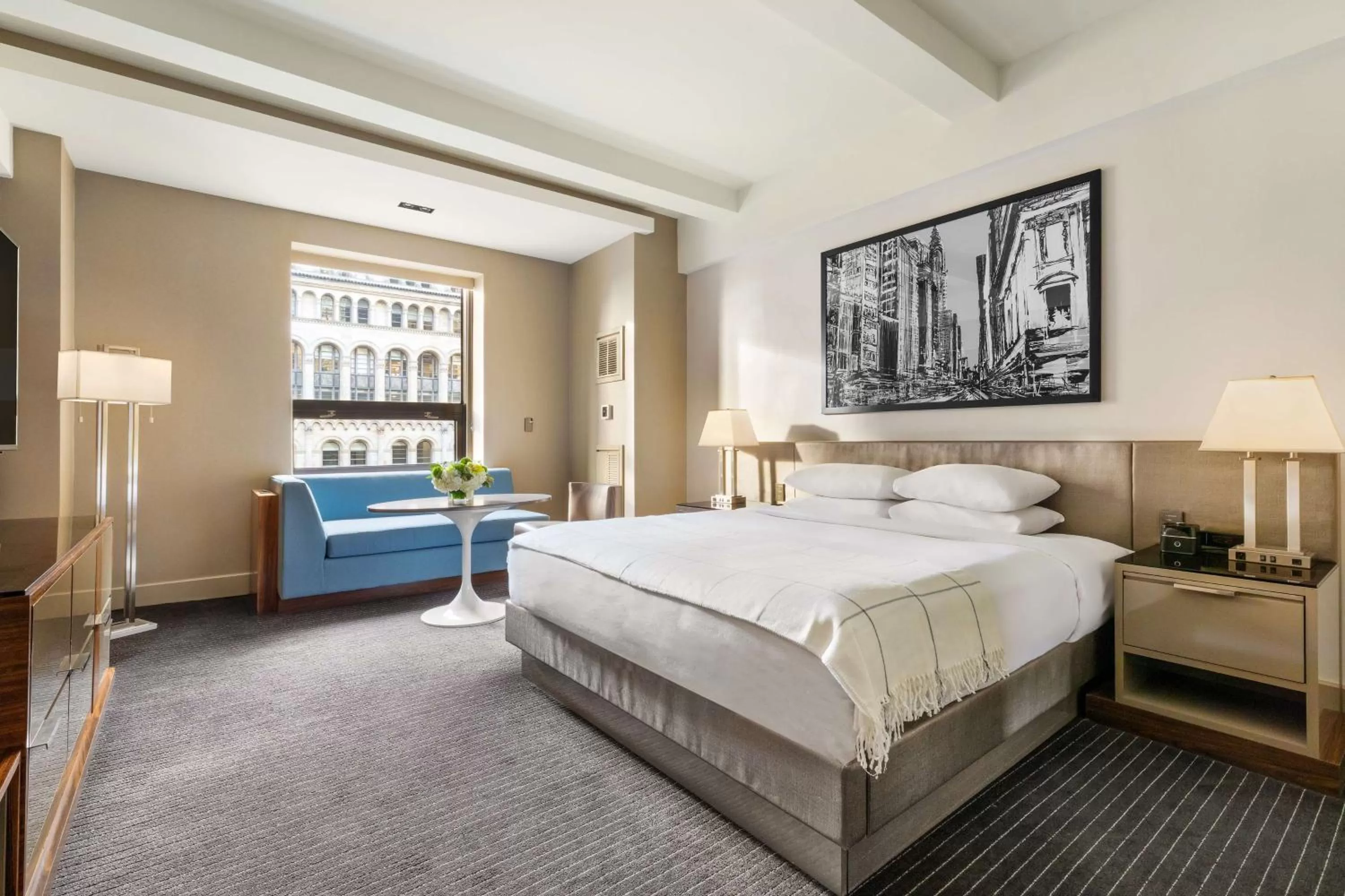 Bedroom, Bed in Hyatt Grand Central New York