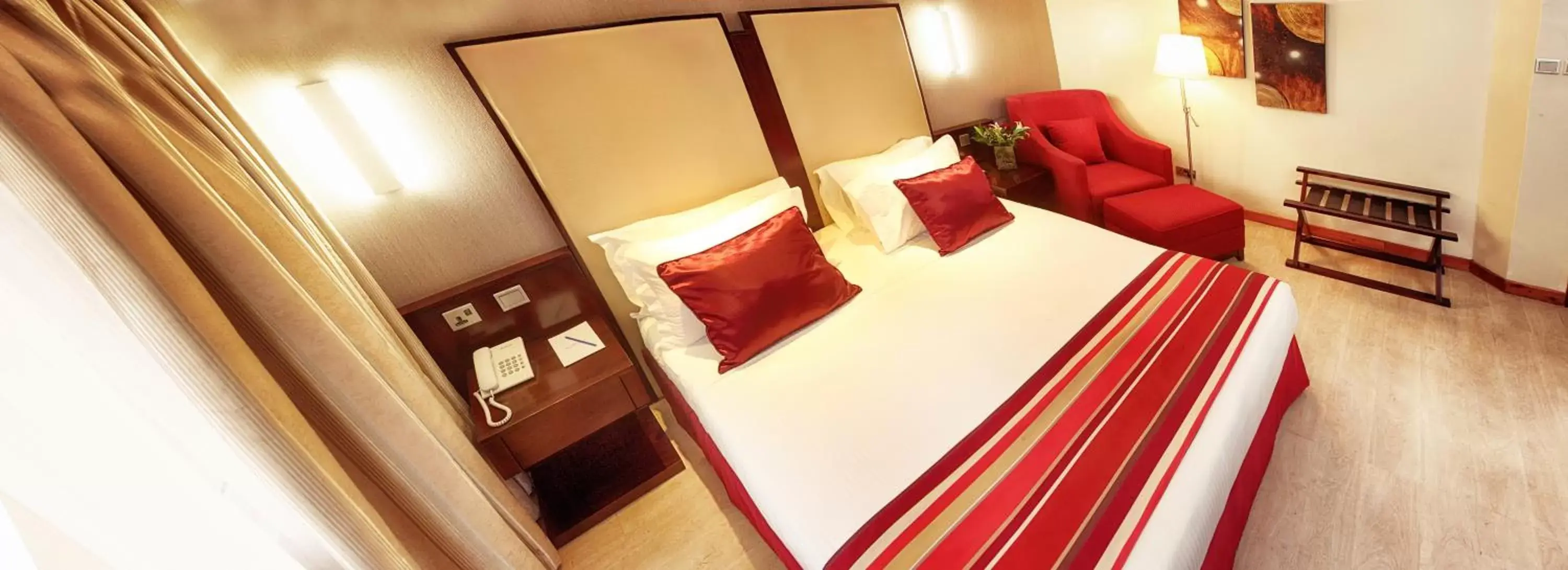 Bed in The Zehneria Hotel Bed in The Zehneria Hotel