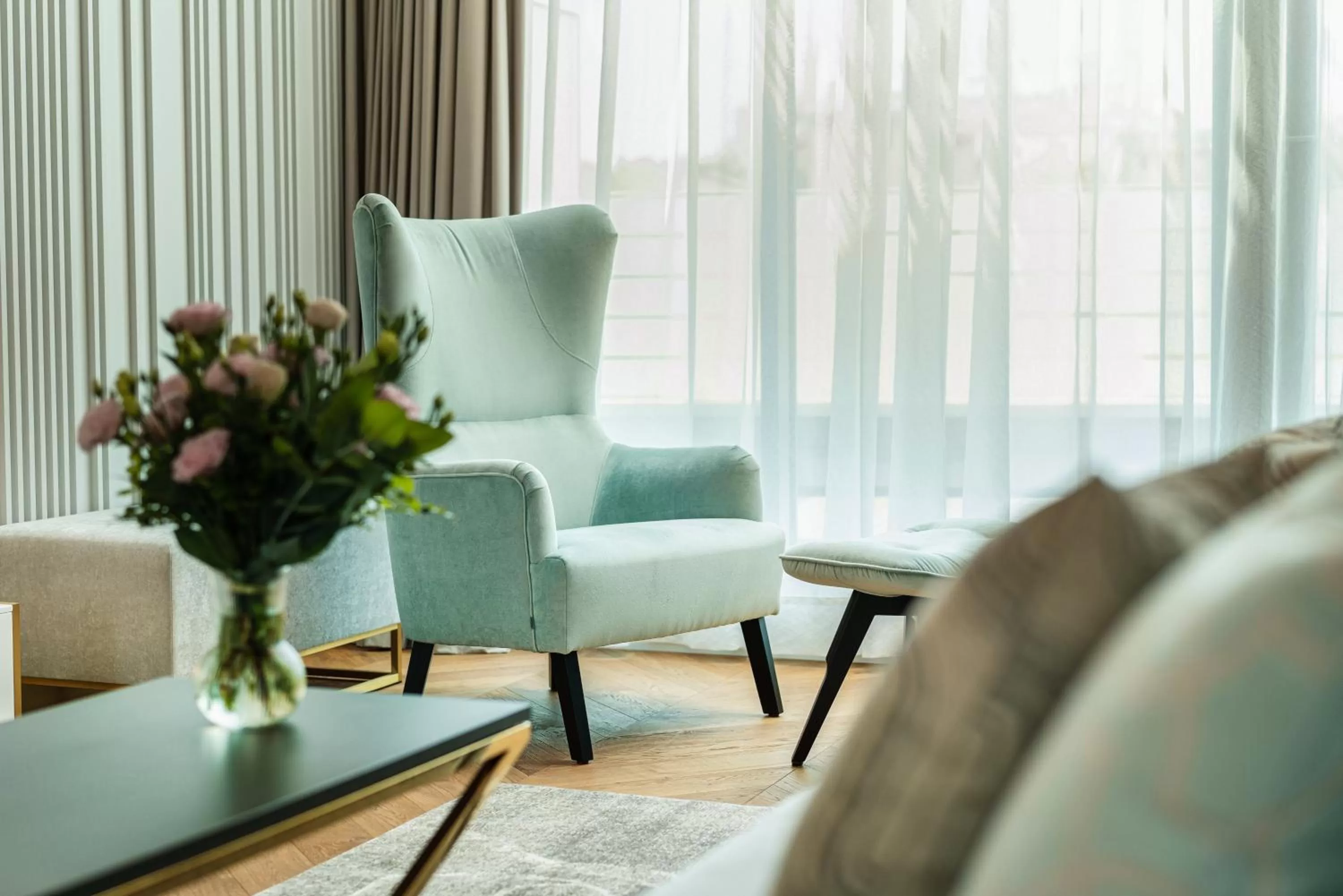 Living room in Hotel Ferreus Modern Art Deco