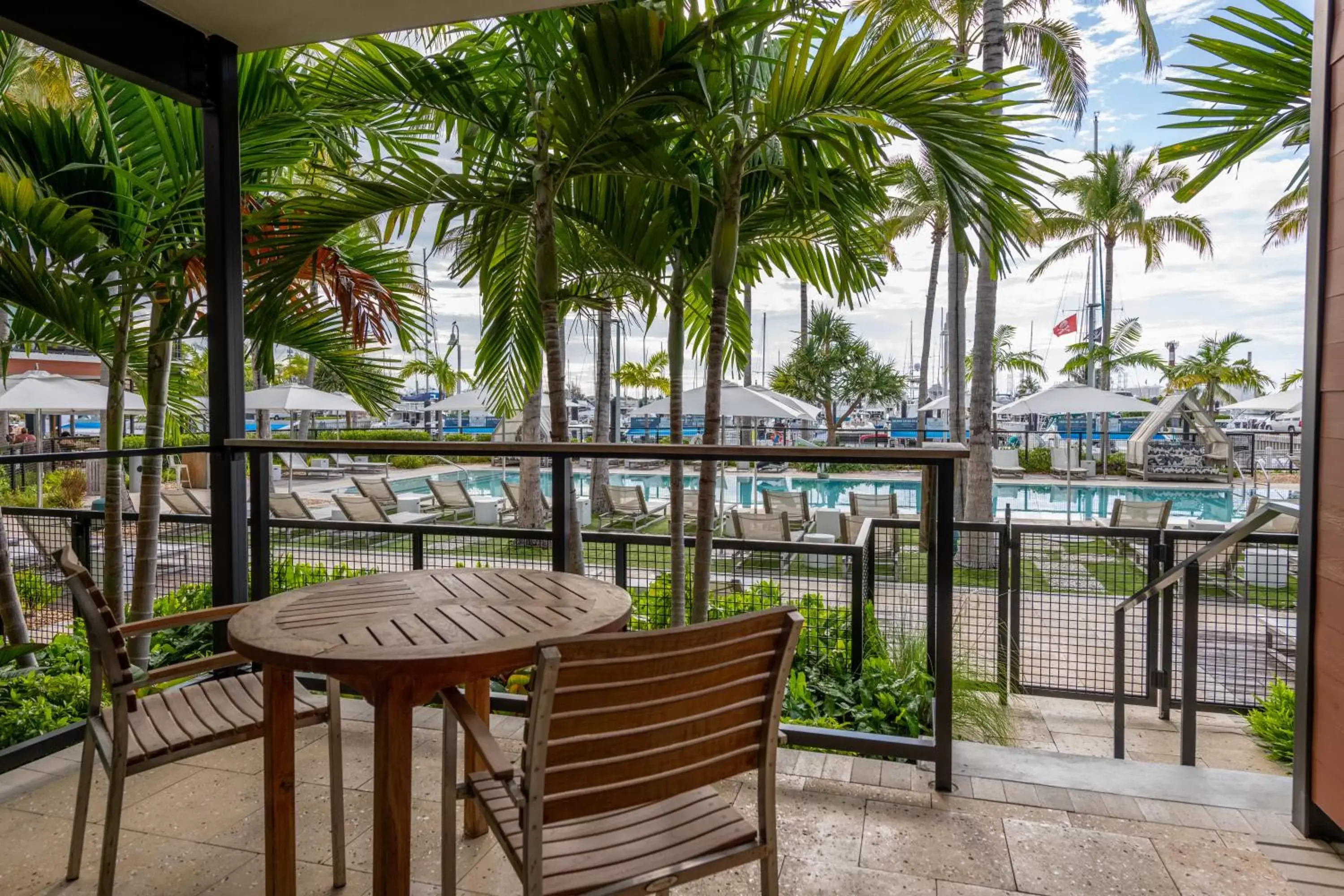 Patio in The Perry Hotel & Marina Key West