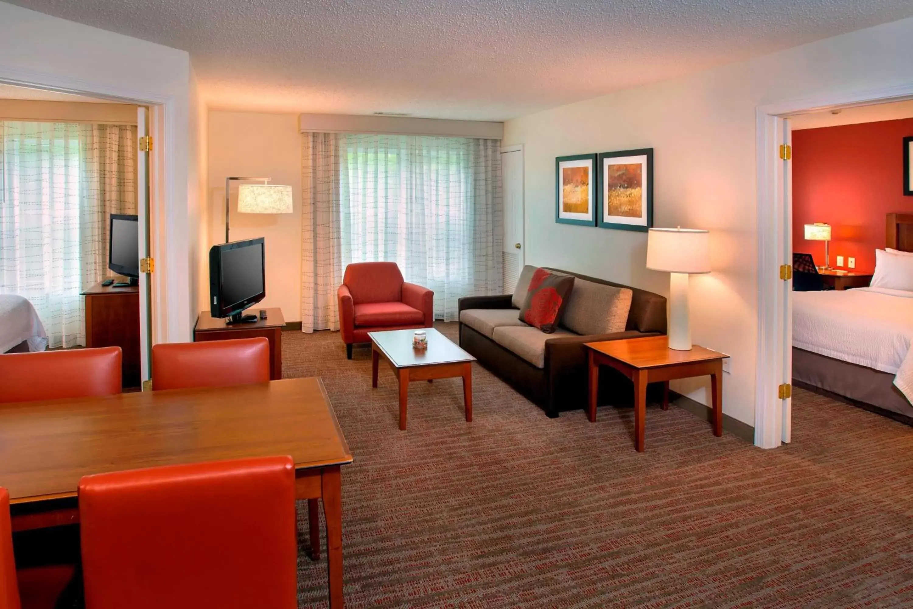 Bedroom, Seating Area in Residence Inn by Marriott Albany East Greenbush/Tech Valley