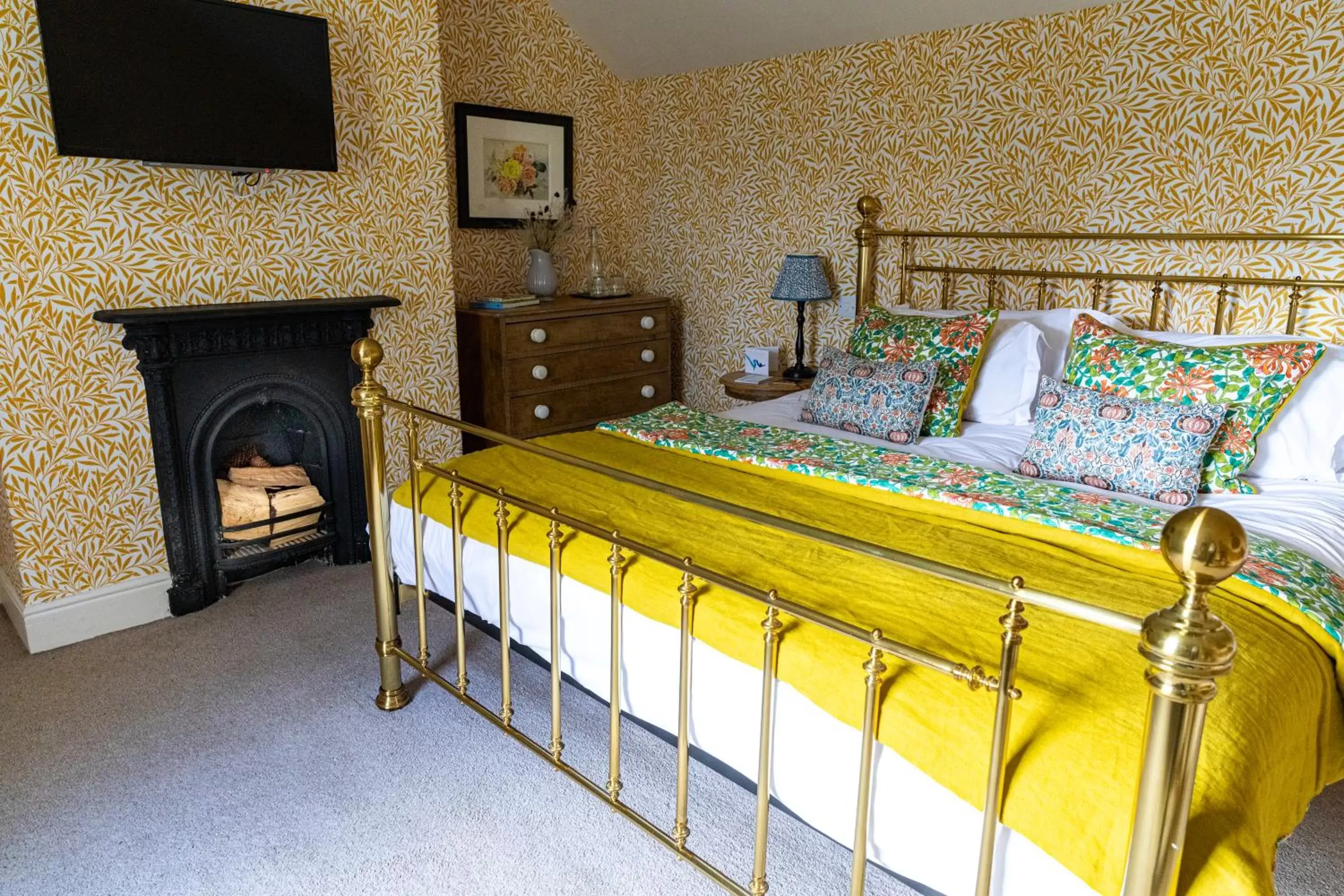 Bed in Tickton Grange Hotel