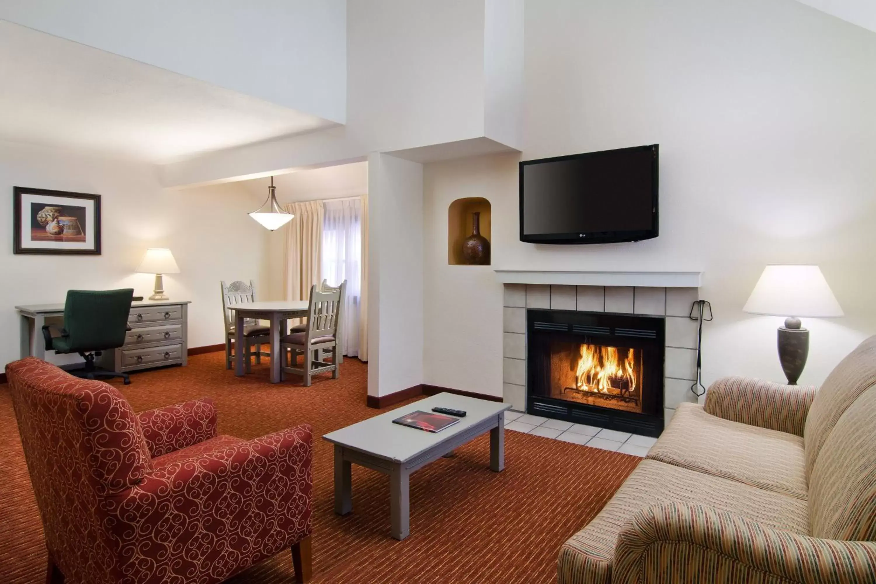 Living room, Seating Area in Residence Inn Santa Fe