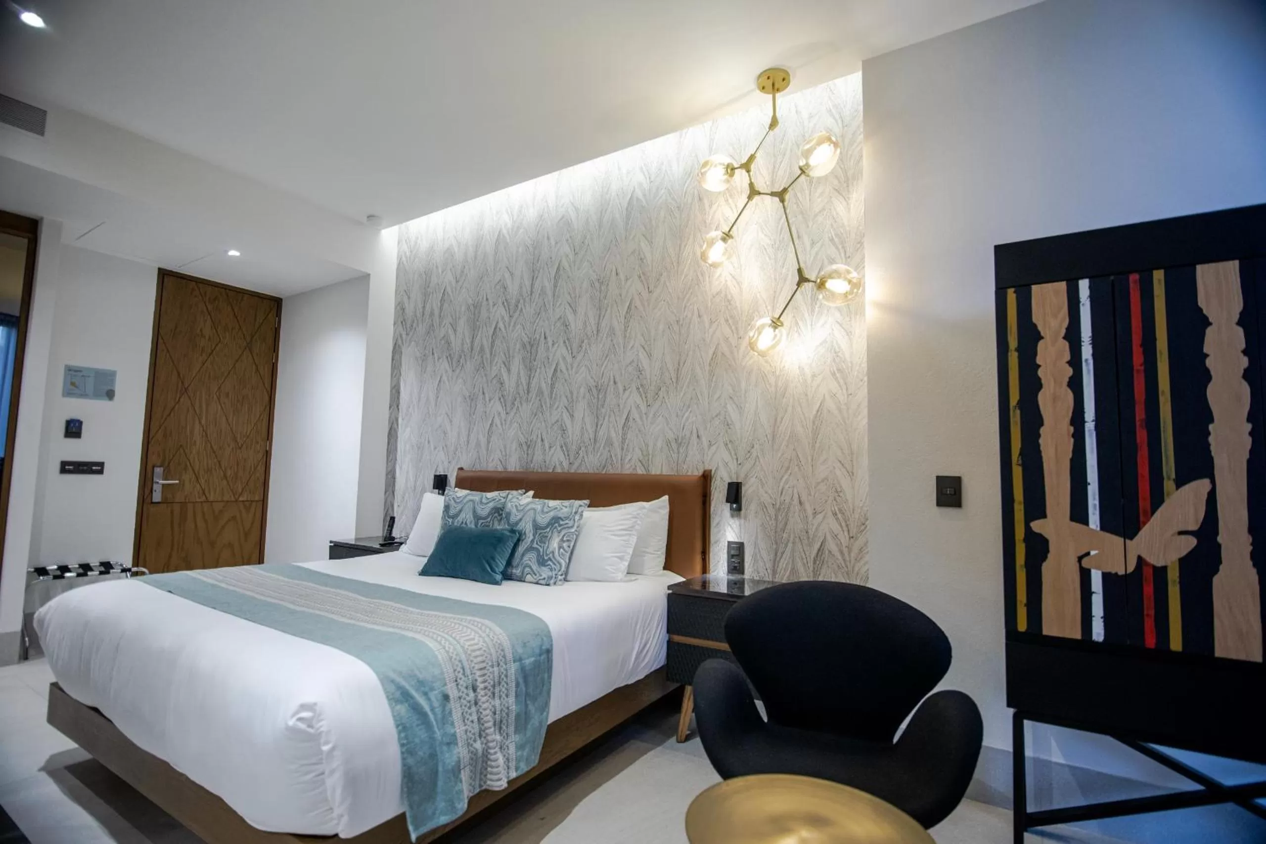 Photo of the whole room, Bed in Becquer Hotel Guadalajara