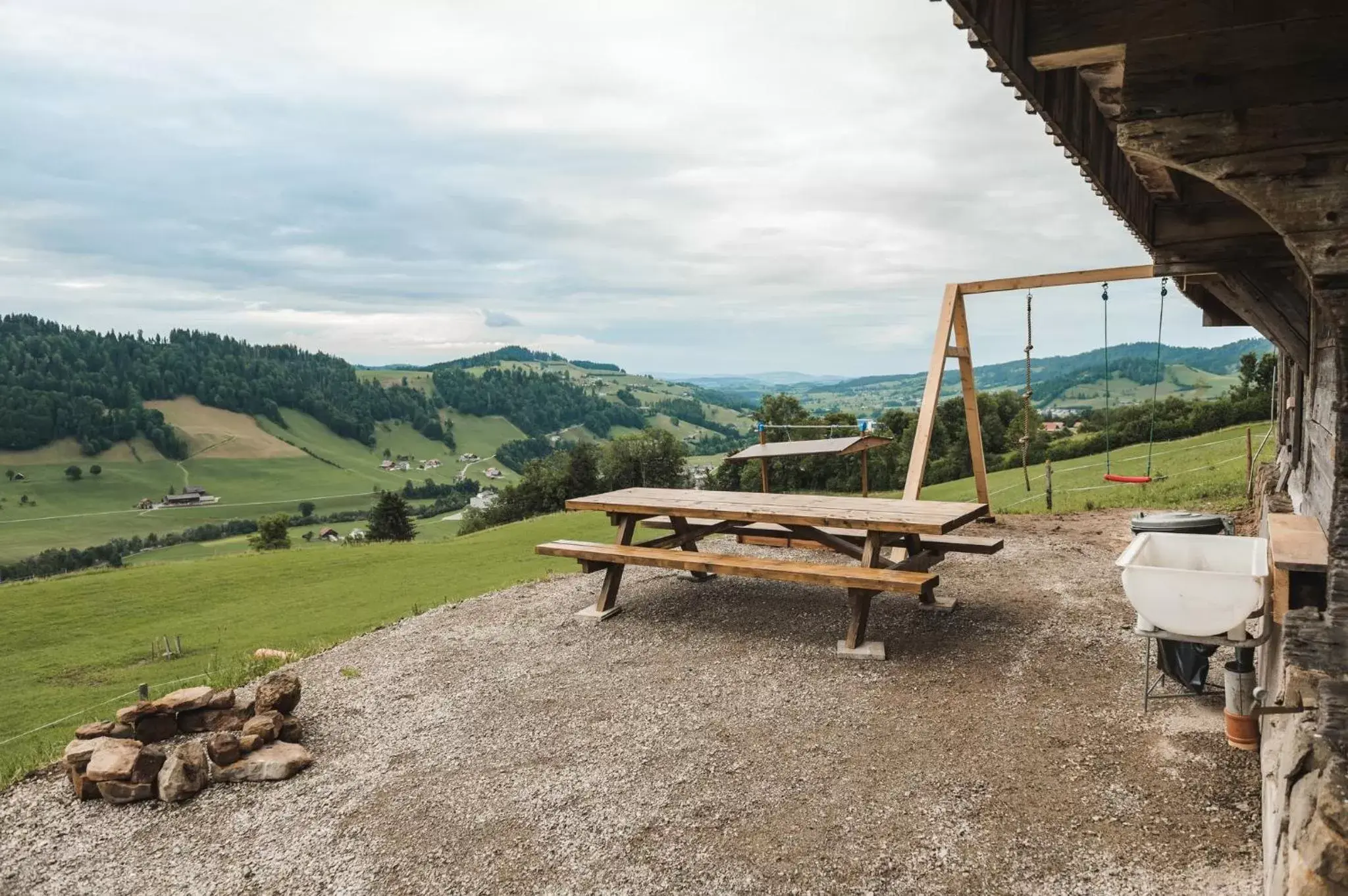 BBQ facilities in B&B Hof Grosschreie