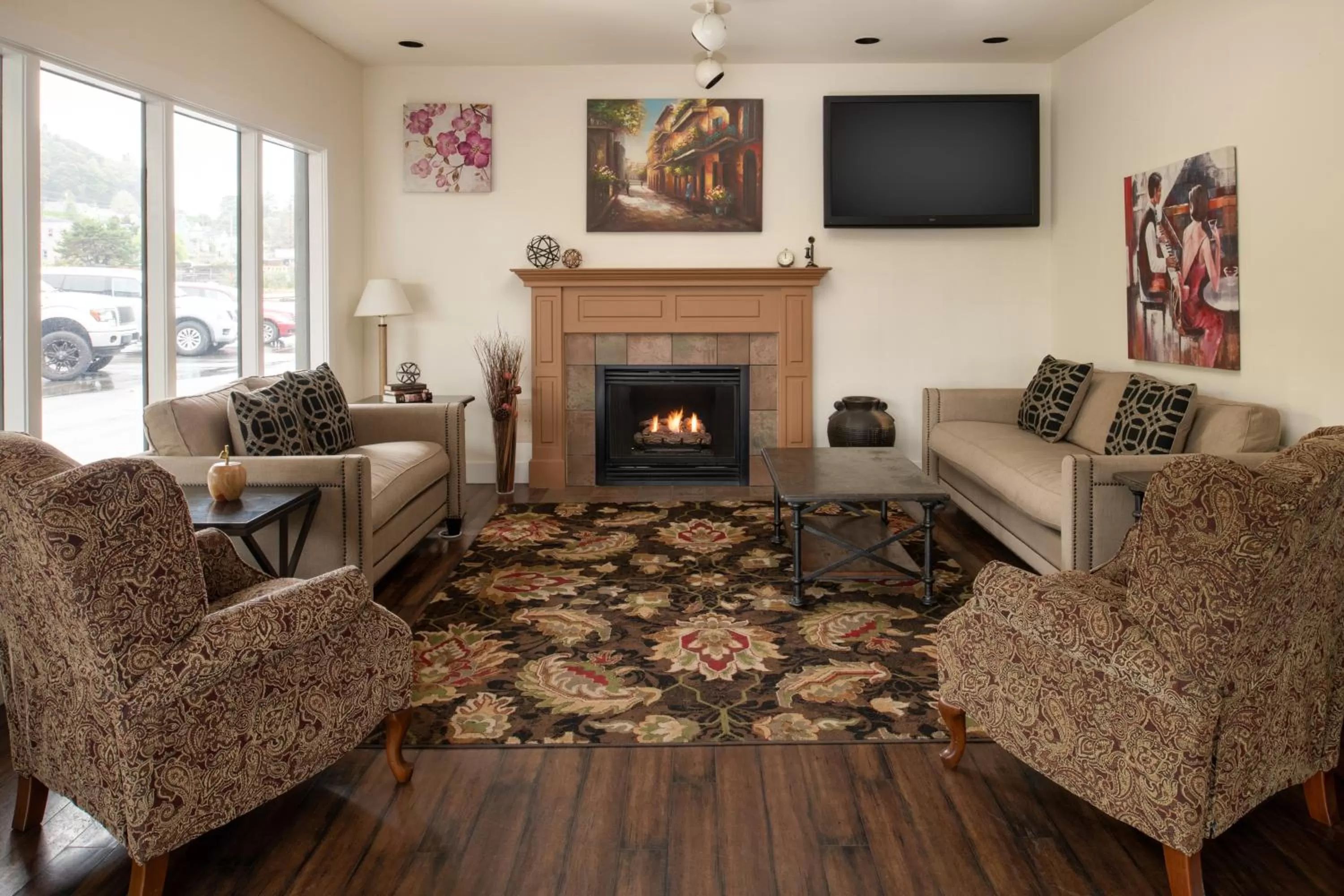 Lobby or reception in Astoria Riverwalk Inn
