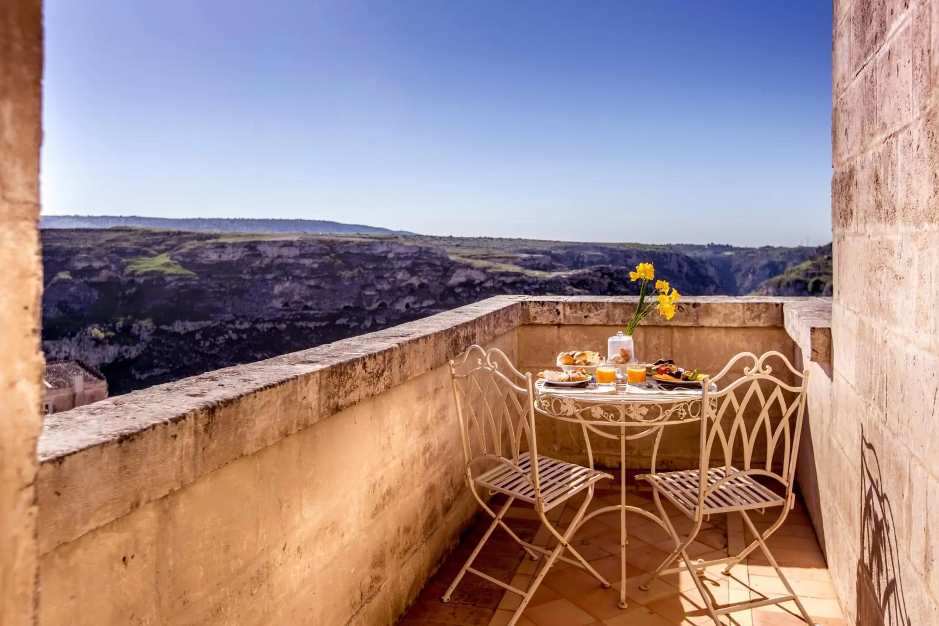 Balcony/Terrace in Palazzo Gattini Luxury Hotel