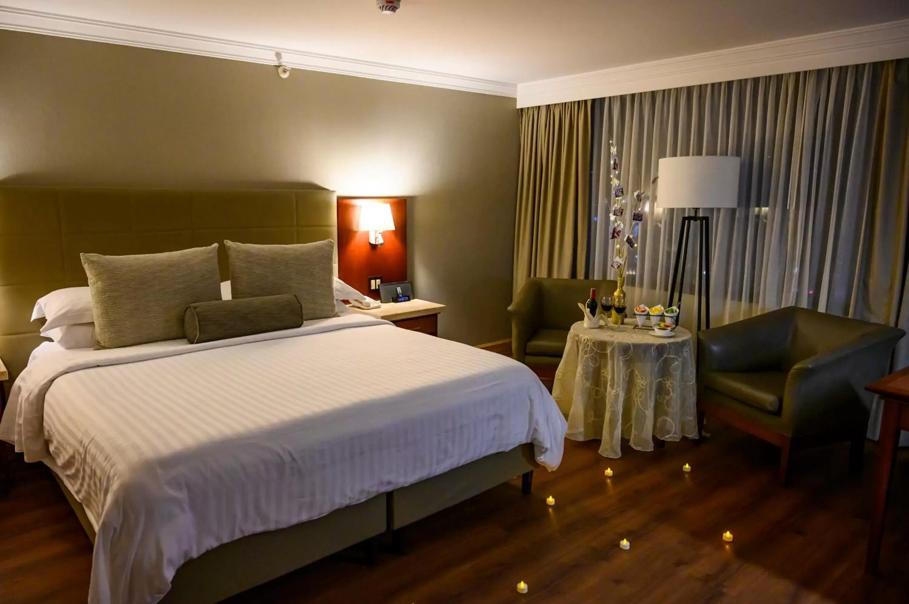 Photo of the whole room, Bed in Bogota Plaza Hotel