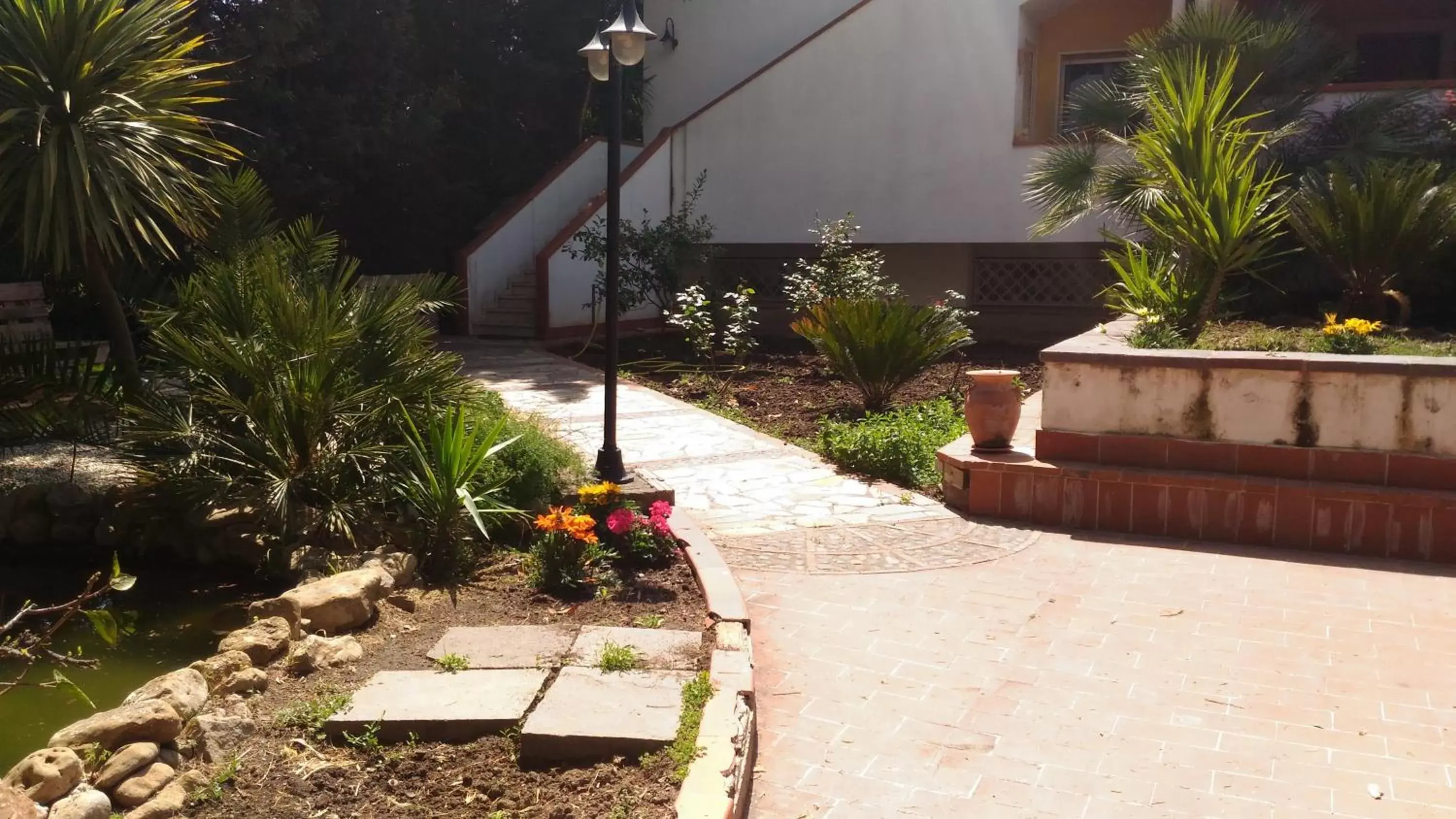 Garden in B&B Pian del Lago