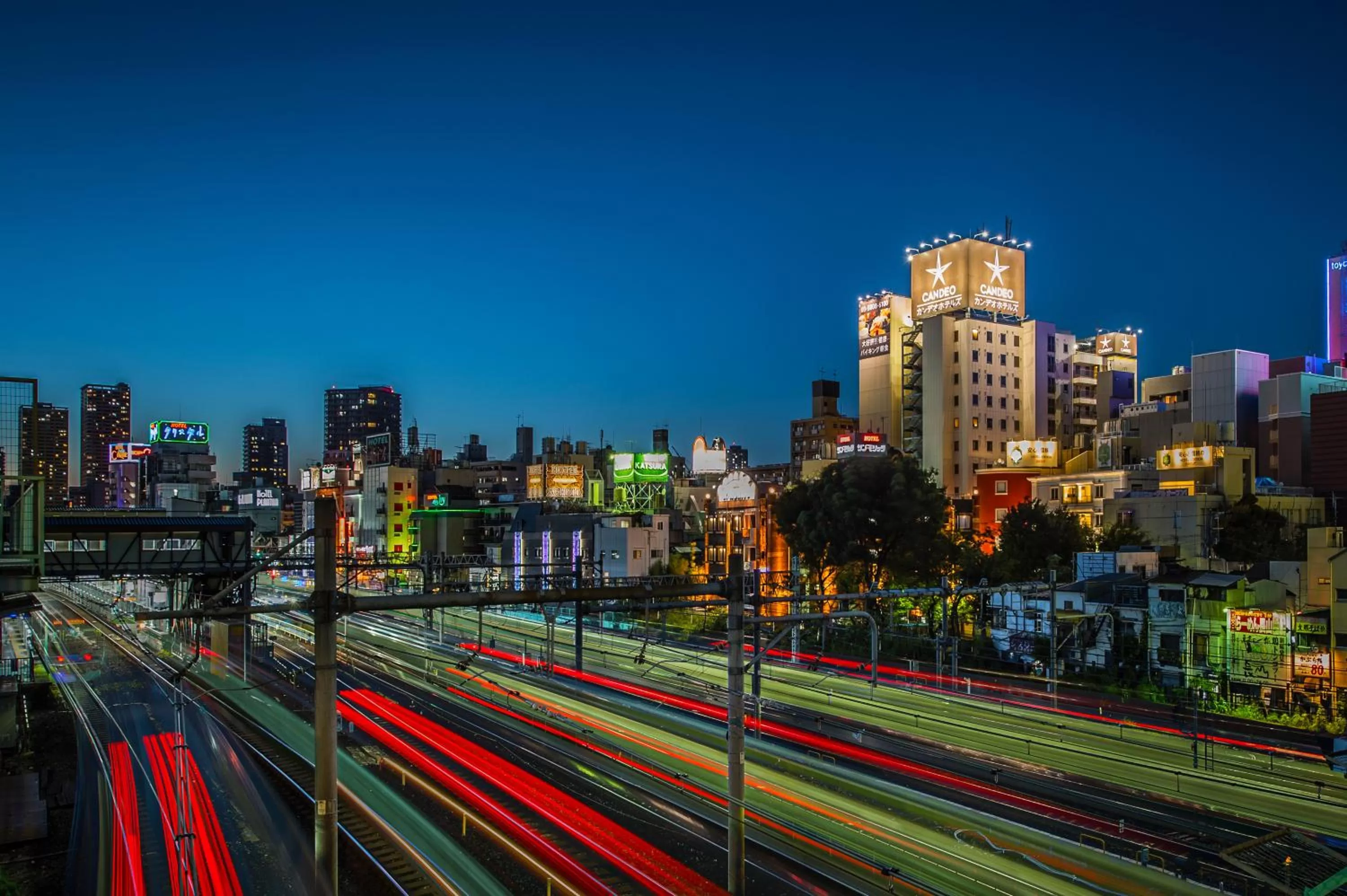 Bird's eye view in Candeo Hotels Ueno Park