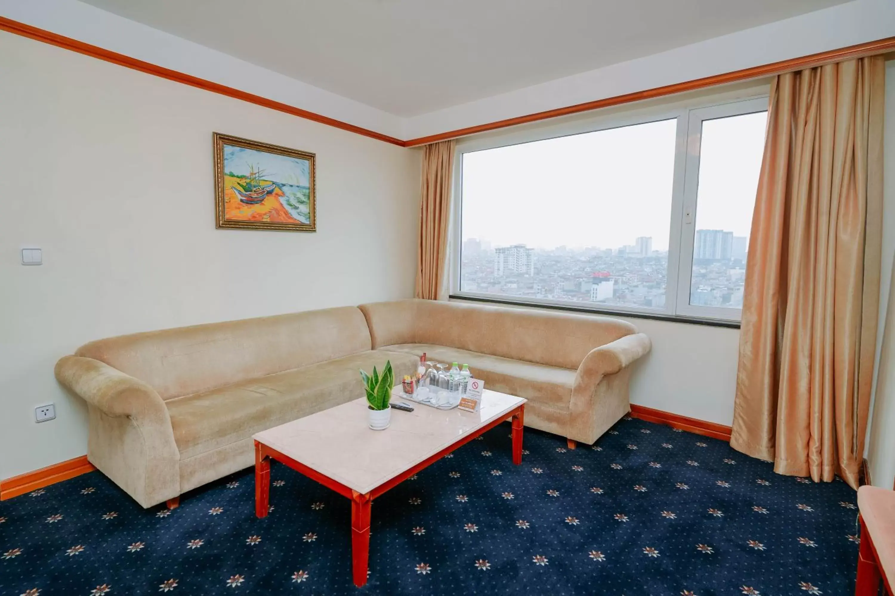 Seating Area in A25 Luxury Hotel