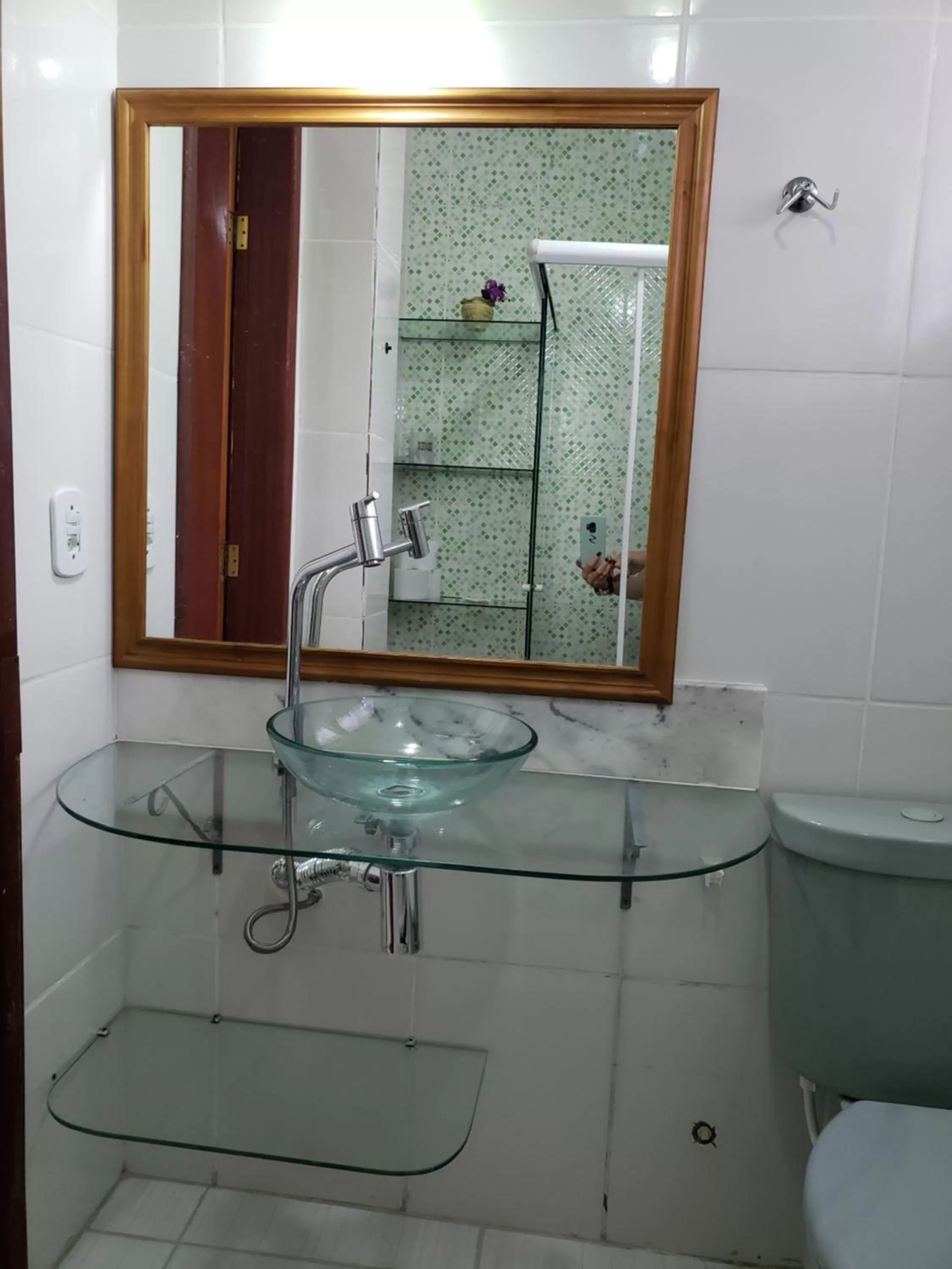 Bathroom in Pousada Recanto Das Emerências