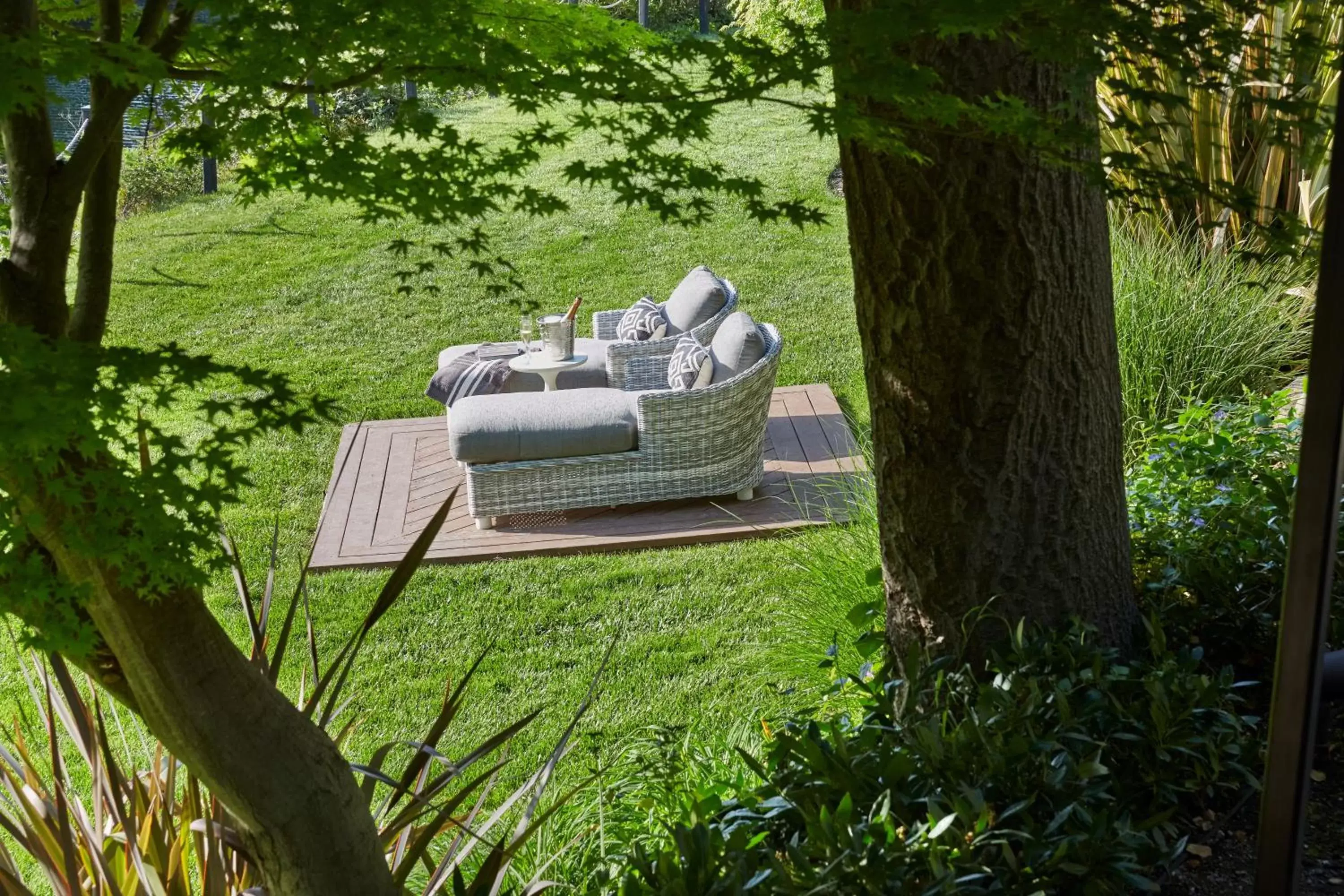 Garden in Milliken Creek Inn