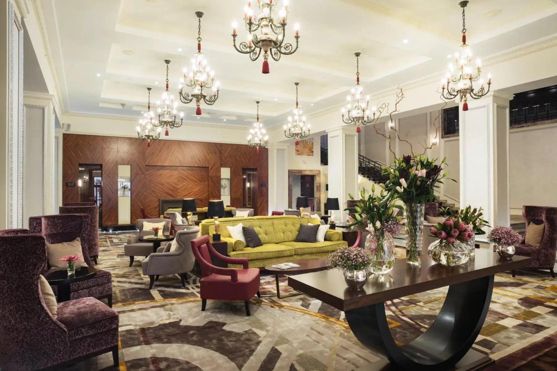 Lounge or bar, Lobby/Reception in Grand Hotel Kempinski Riga