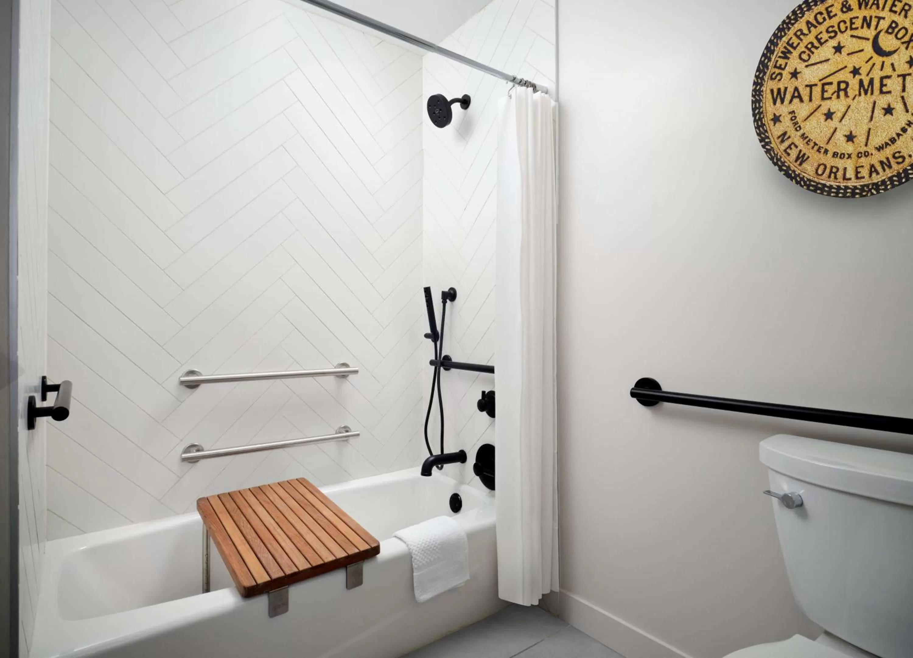 Bathroom in Canopy by Hilton New Orleans Downtown