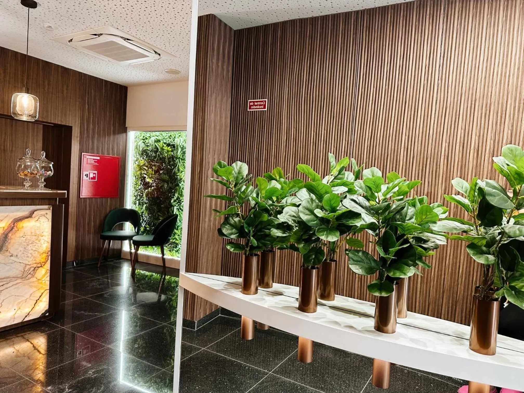 Lobby or reception in Coração do Tua Hotel
