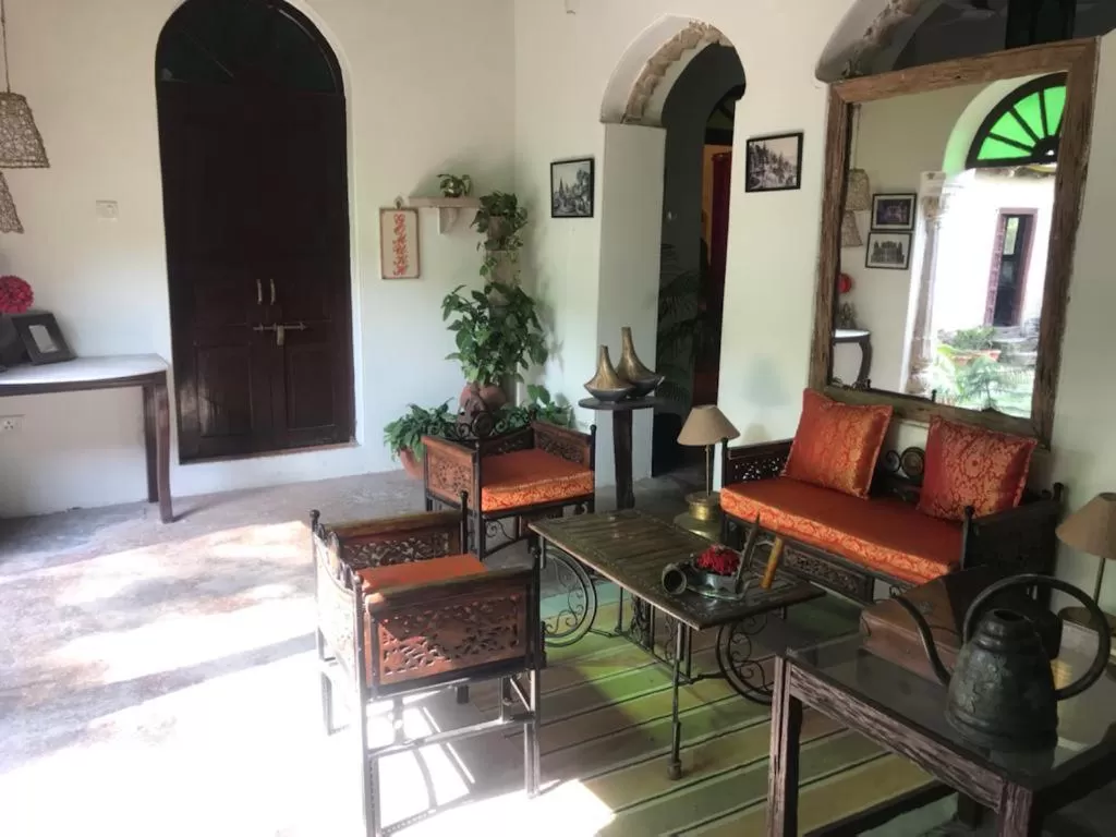 Property building, Seating Area in Panchkote Raj Ganges