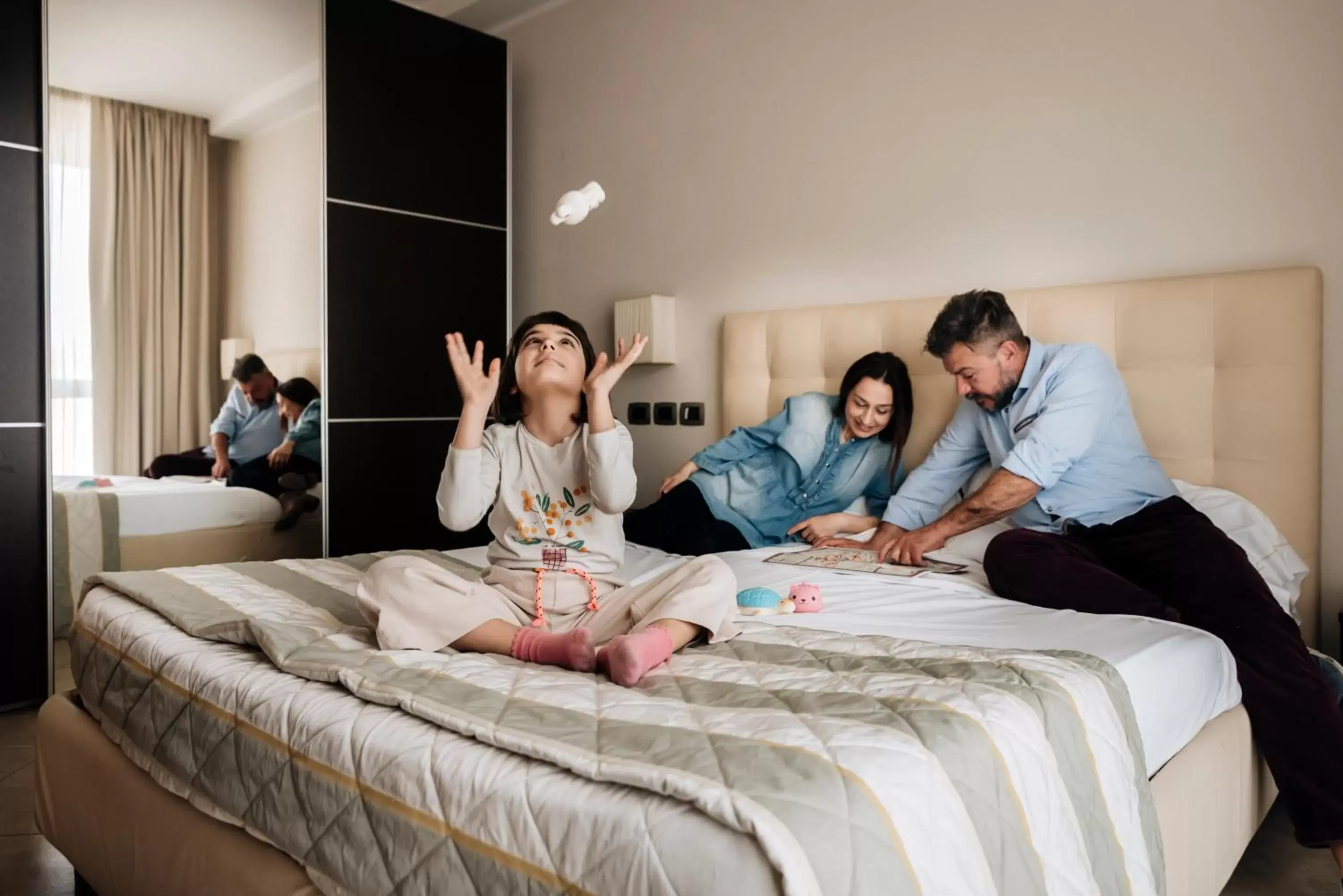 Family, Bed in ApartHotel Anghel Family, Bed in ApartHotel Anghel