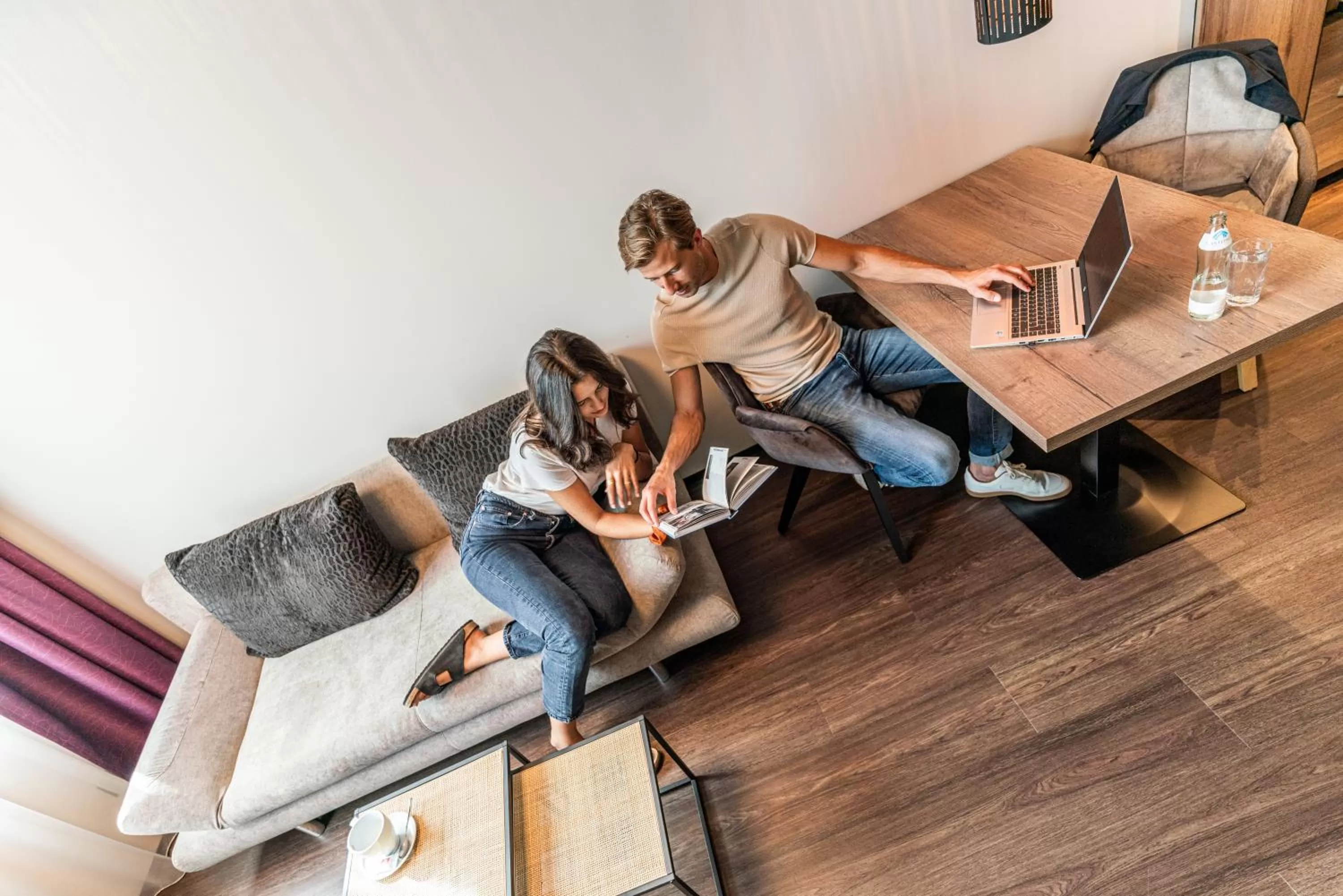 Living room in Rufi's Hotel Innsbruck