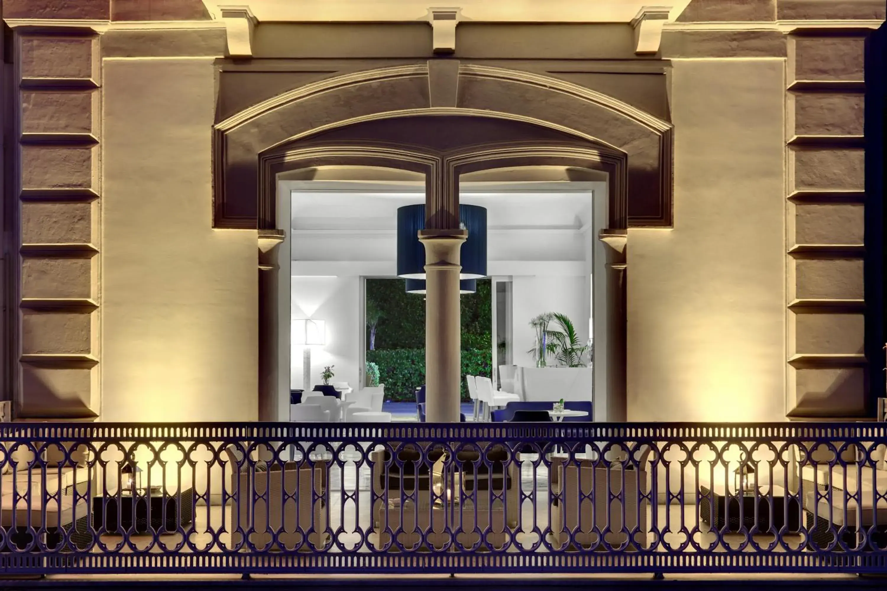 Facade/entrance in Hotel Mediterraneo