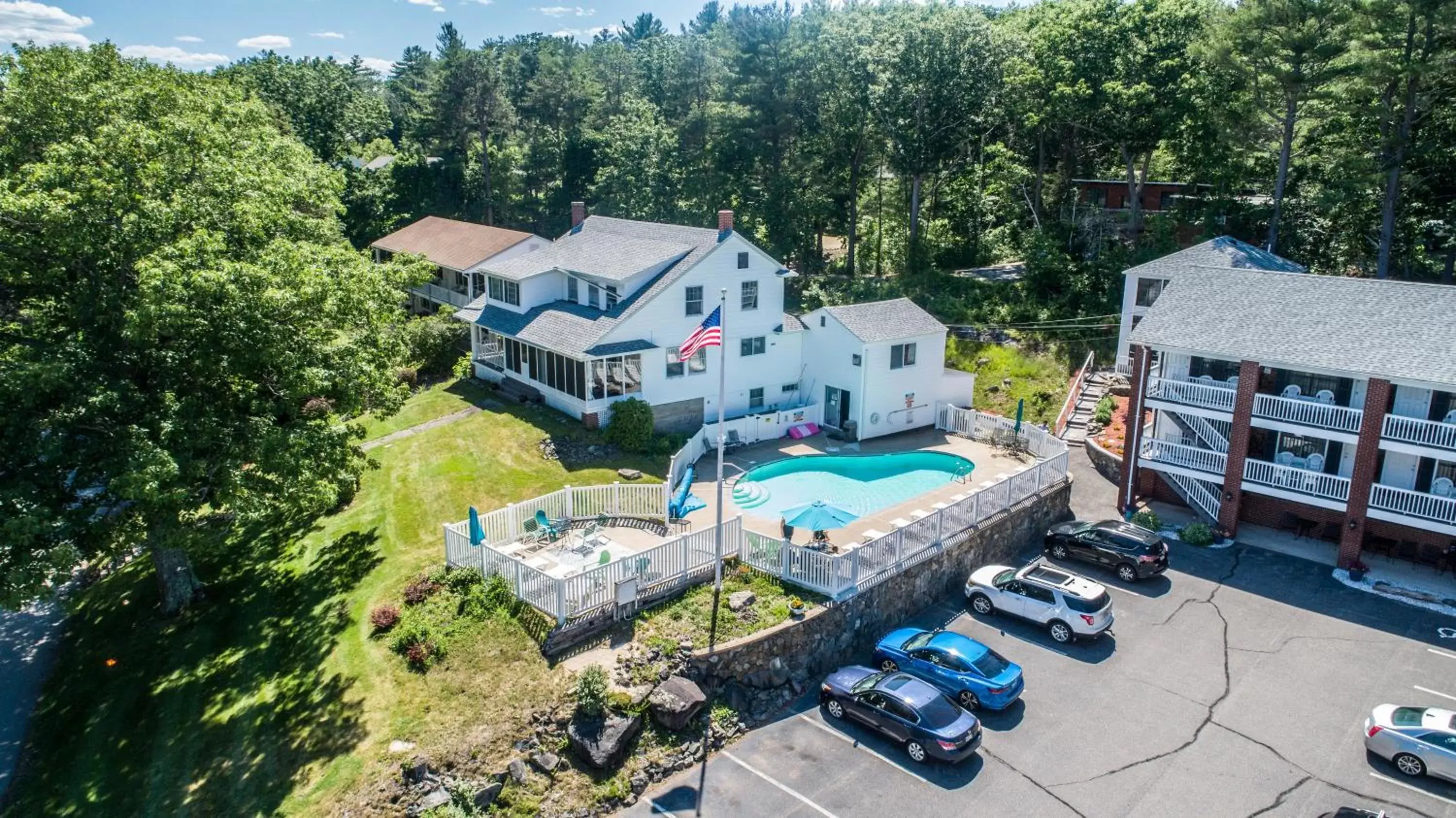 Bird's-eye View in Sea View Motel