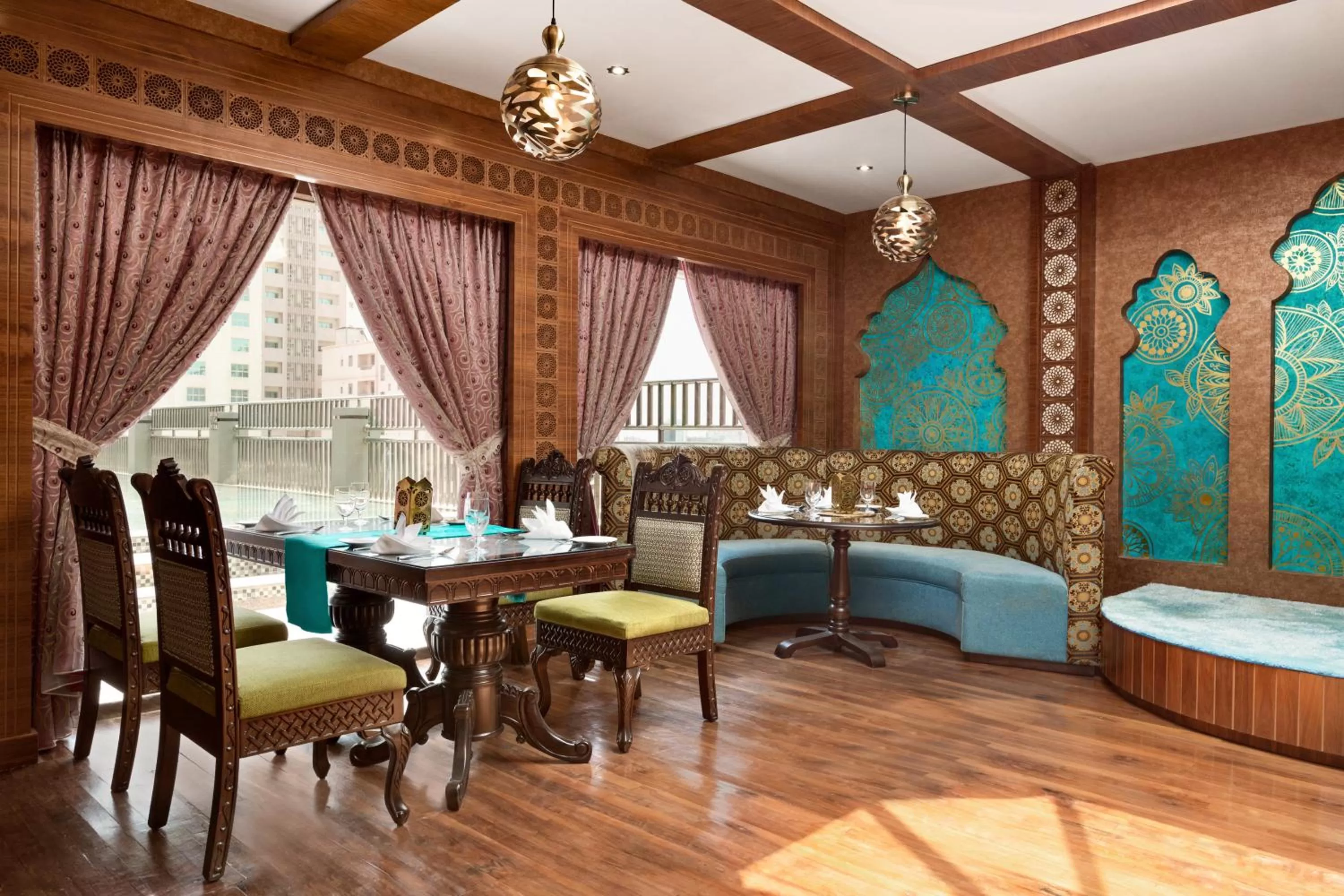 Food and drinks in Wyndham Garden Manama