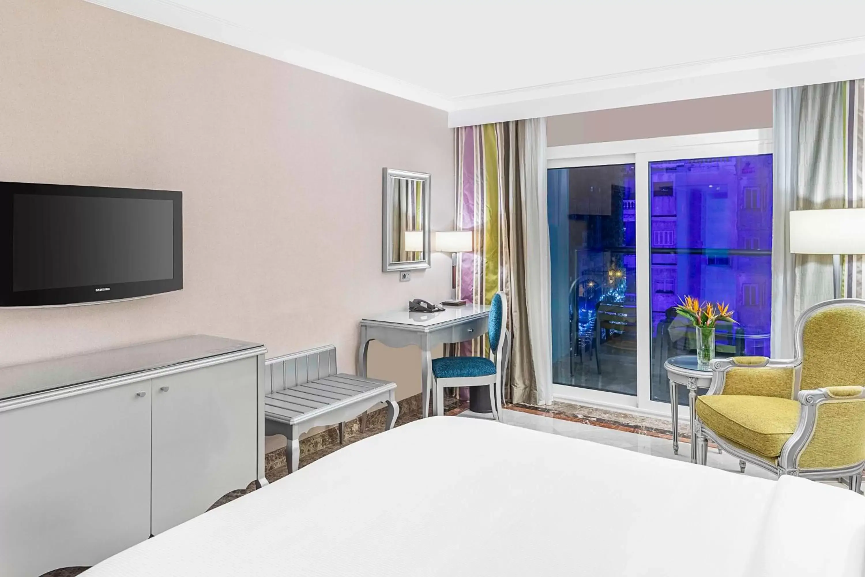 Bedroom, TV/Entertainment Center in Hilton Alexandria Corniche