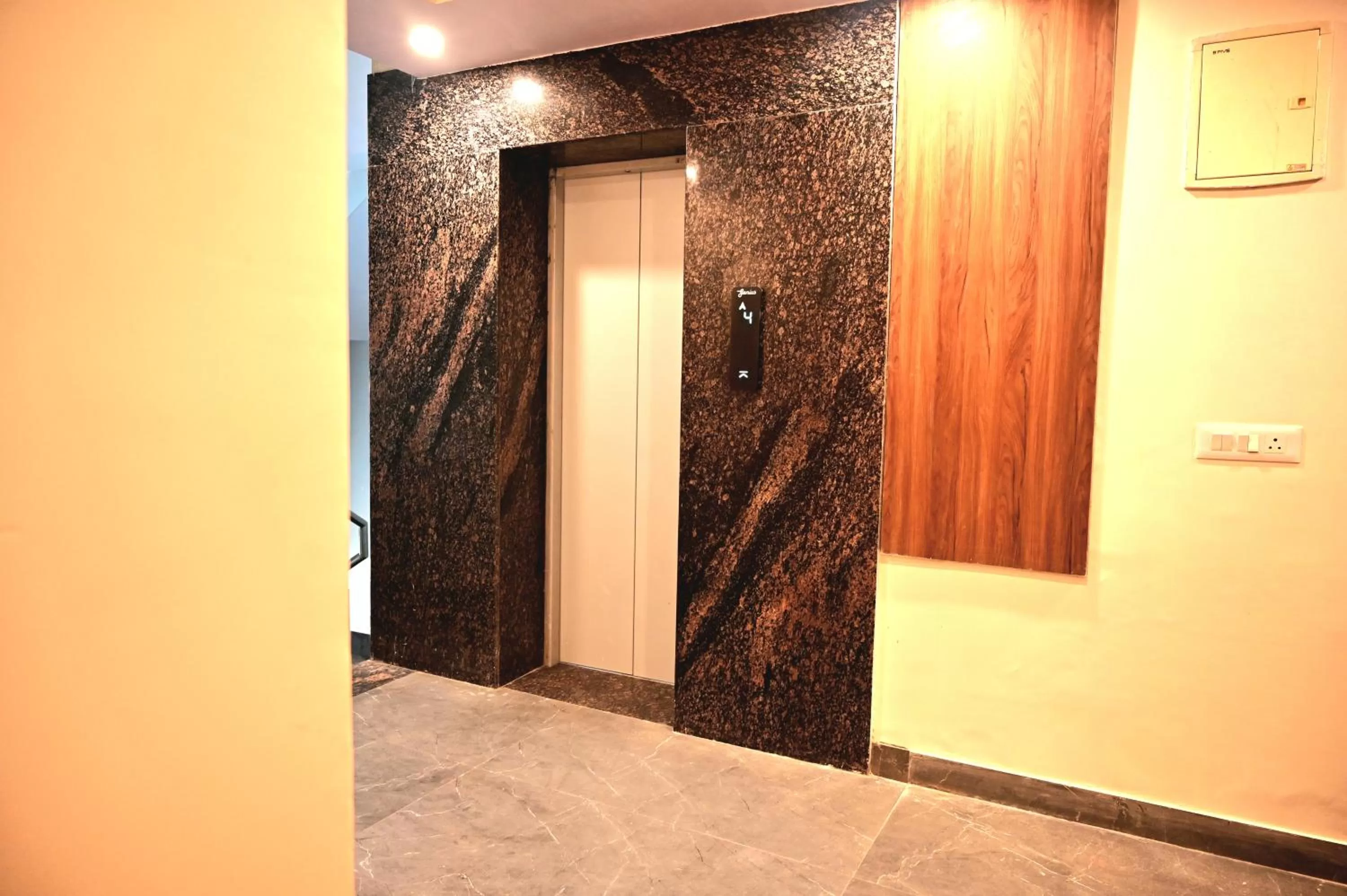 elevator in The Sarai, Hotel