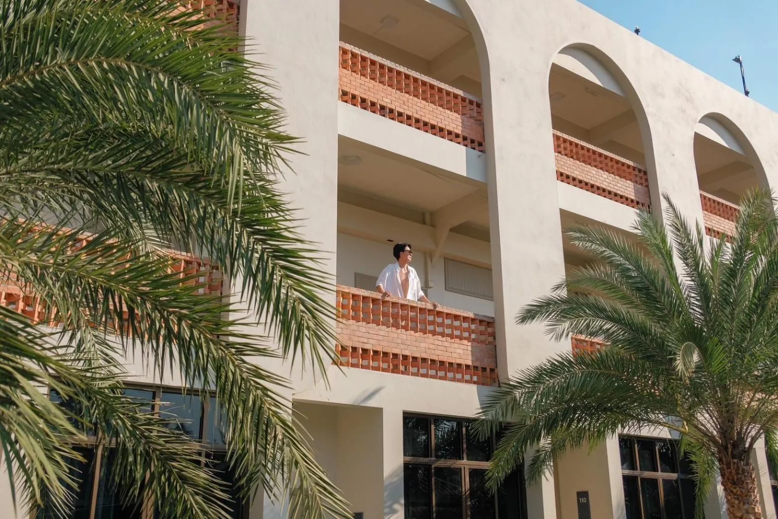 Property building in Maldives Beach Resort