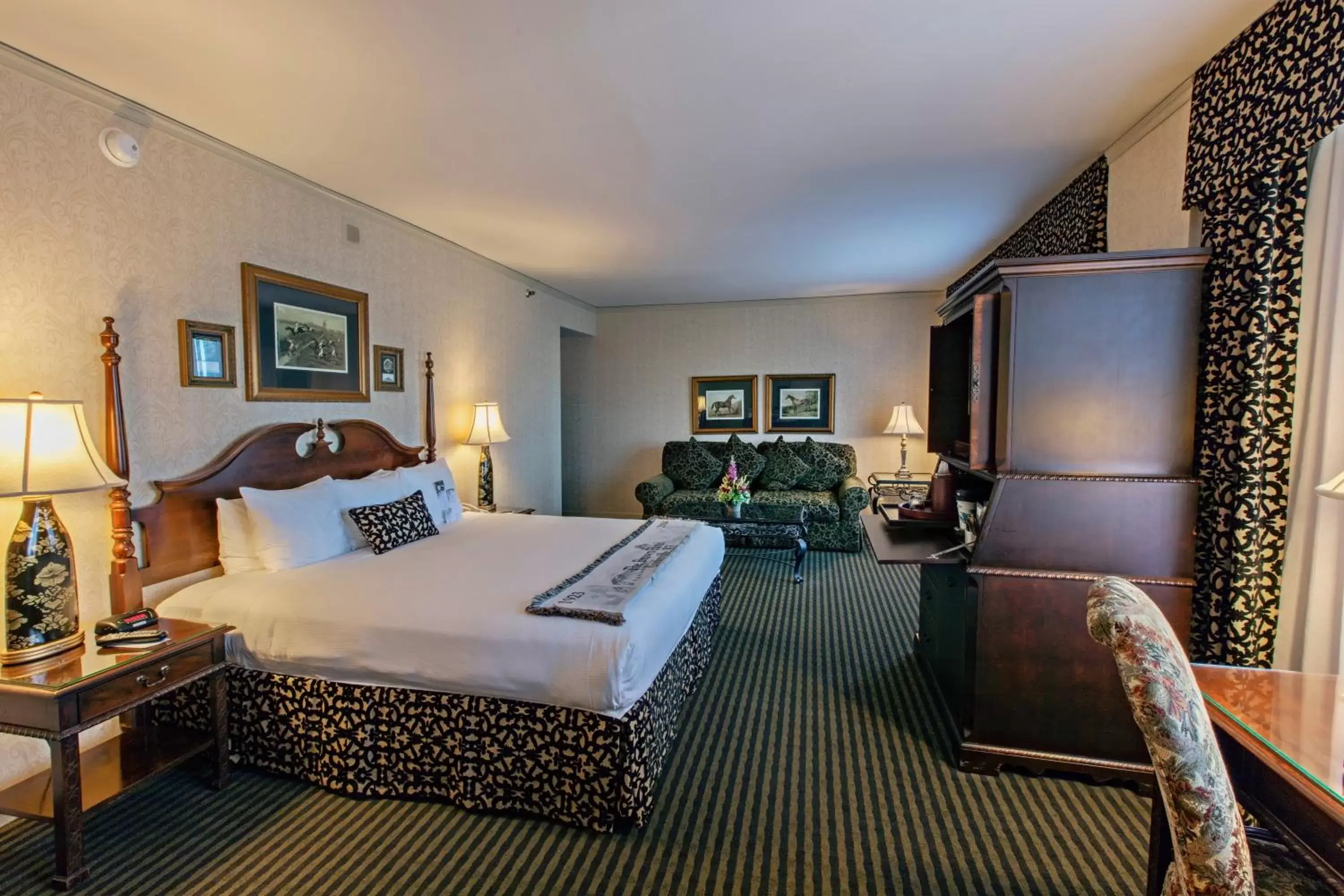 Bedroom in The Brown Hotel