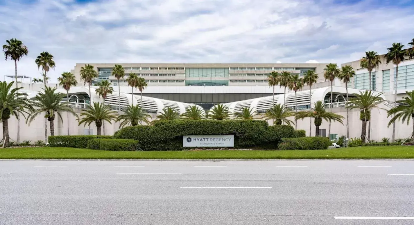 Property building in Hyatt Regency Orlando International Airport Hotel Property building in Hyatt Regency Orlando International Airport Hotel