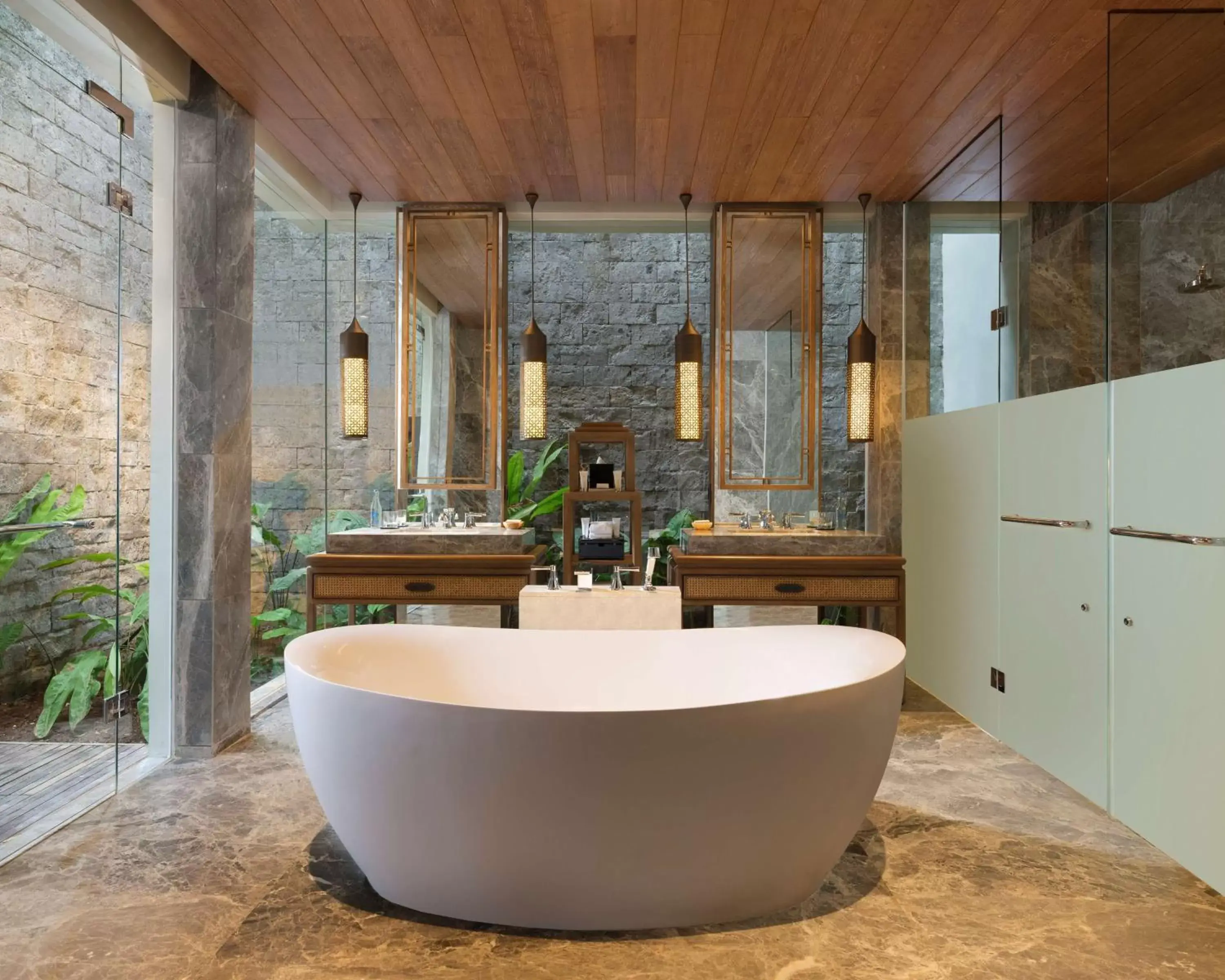 Bathroom in The Apurva Kempinski Bali