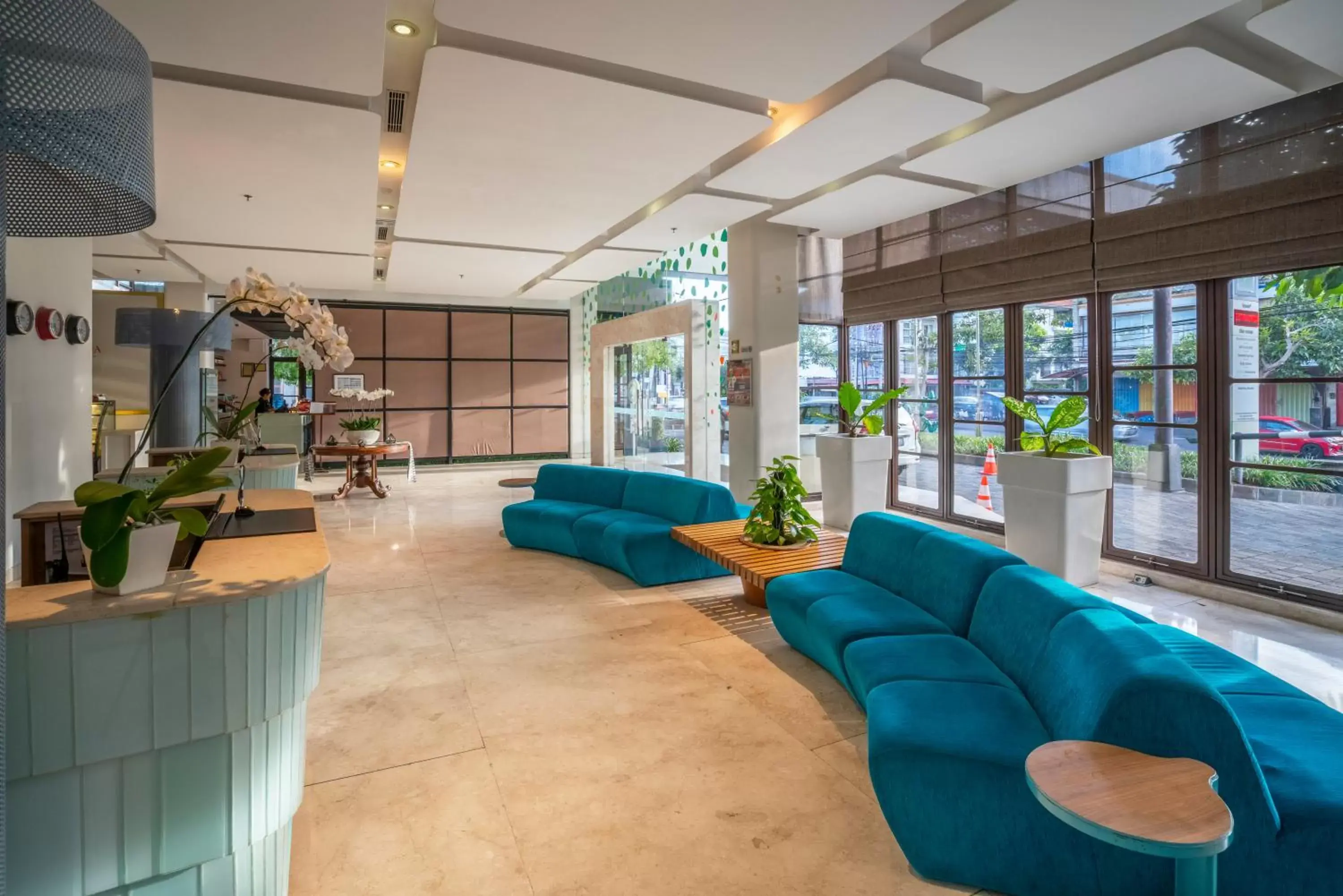 Lobby or reception in Grand Livio Kuta Hotel Lobby or reception in Grand Livio Kuta Hotel